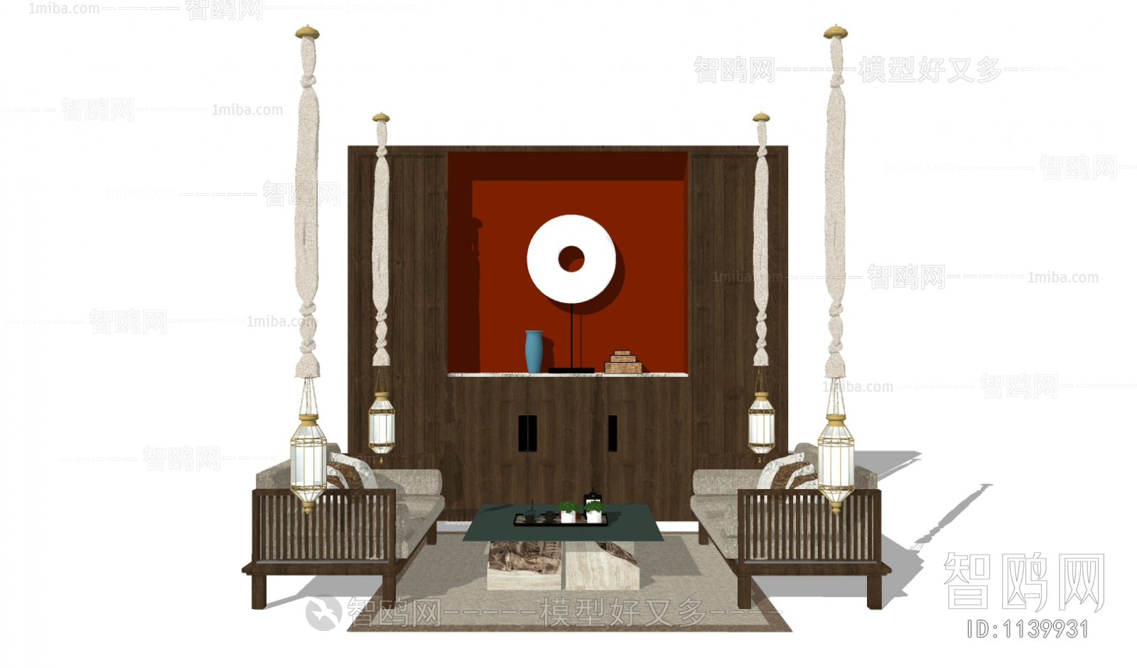 Modern Chinese Style Tea House