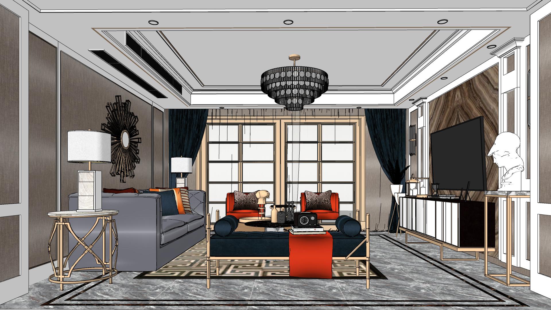 Modern A Living Room