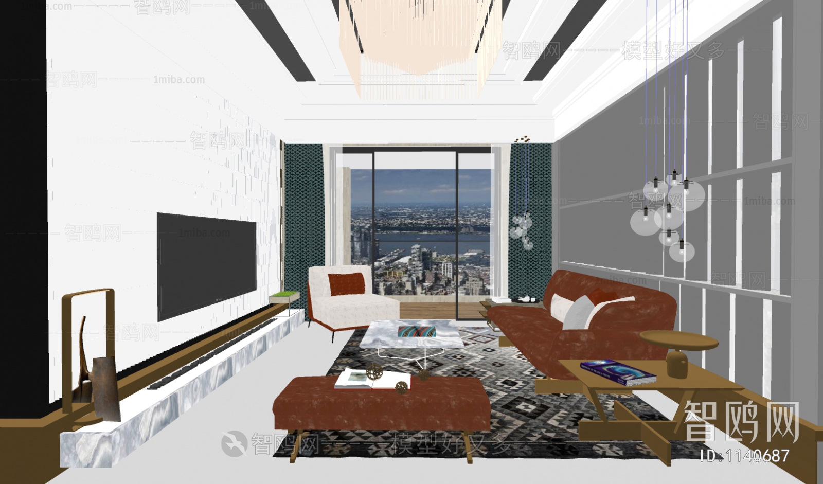 Modern A Living Room