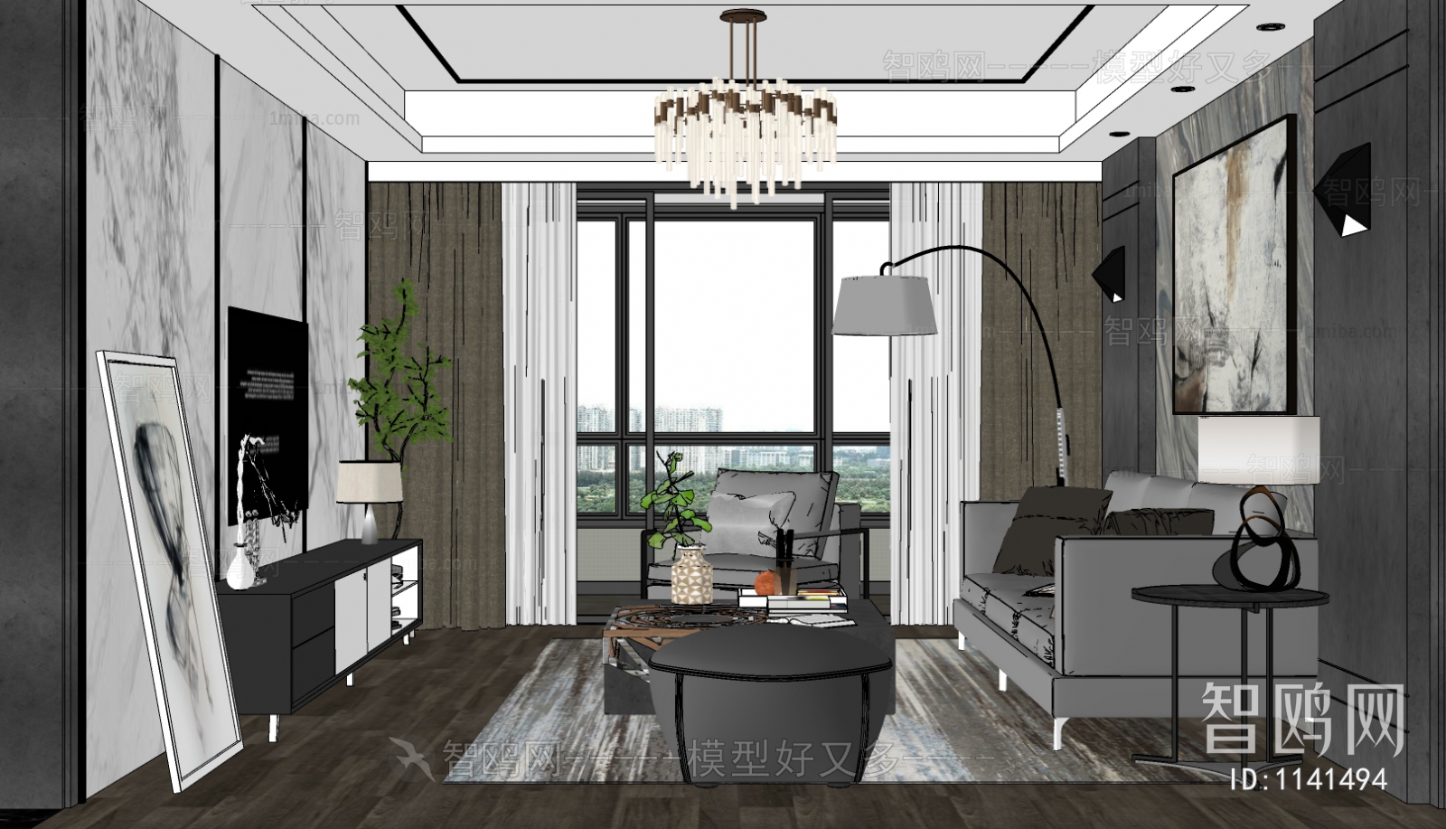 Modern A Living Room