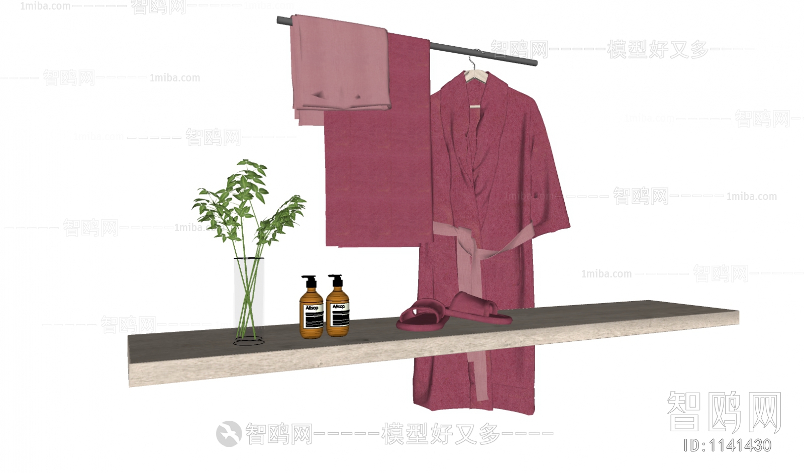 现代浴巾浴袍
