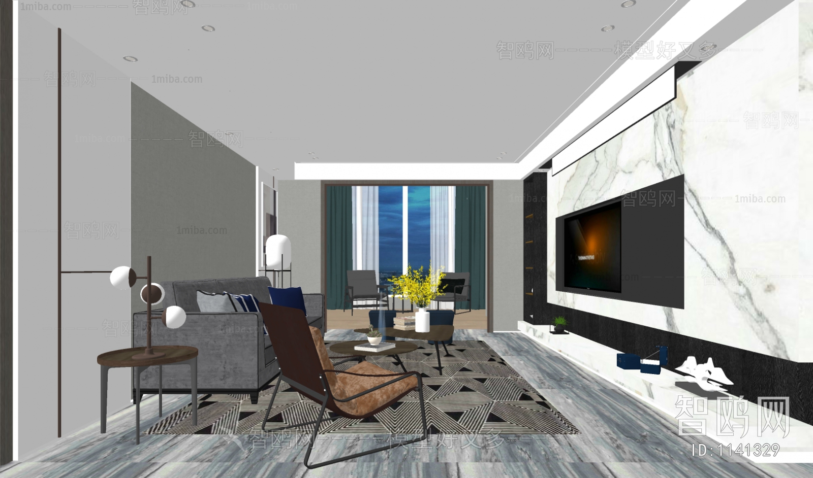 Modern A Living Room