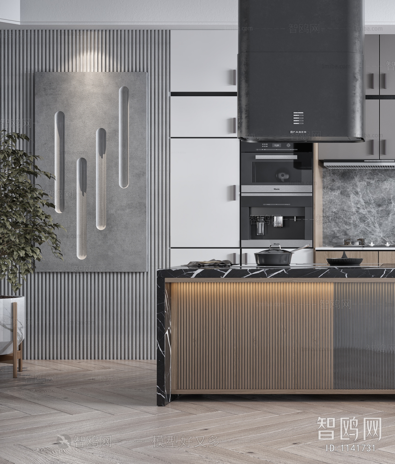 Modern Open Kitchen