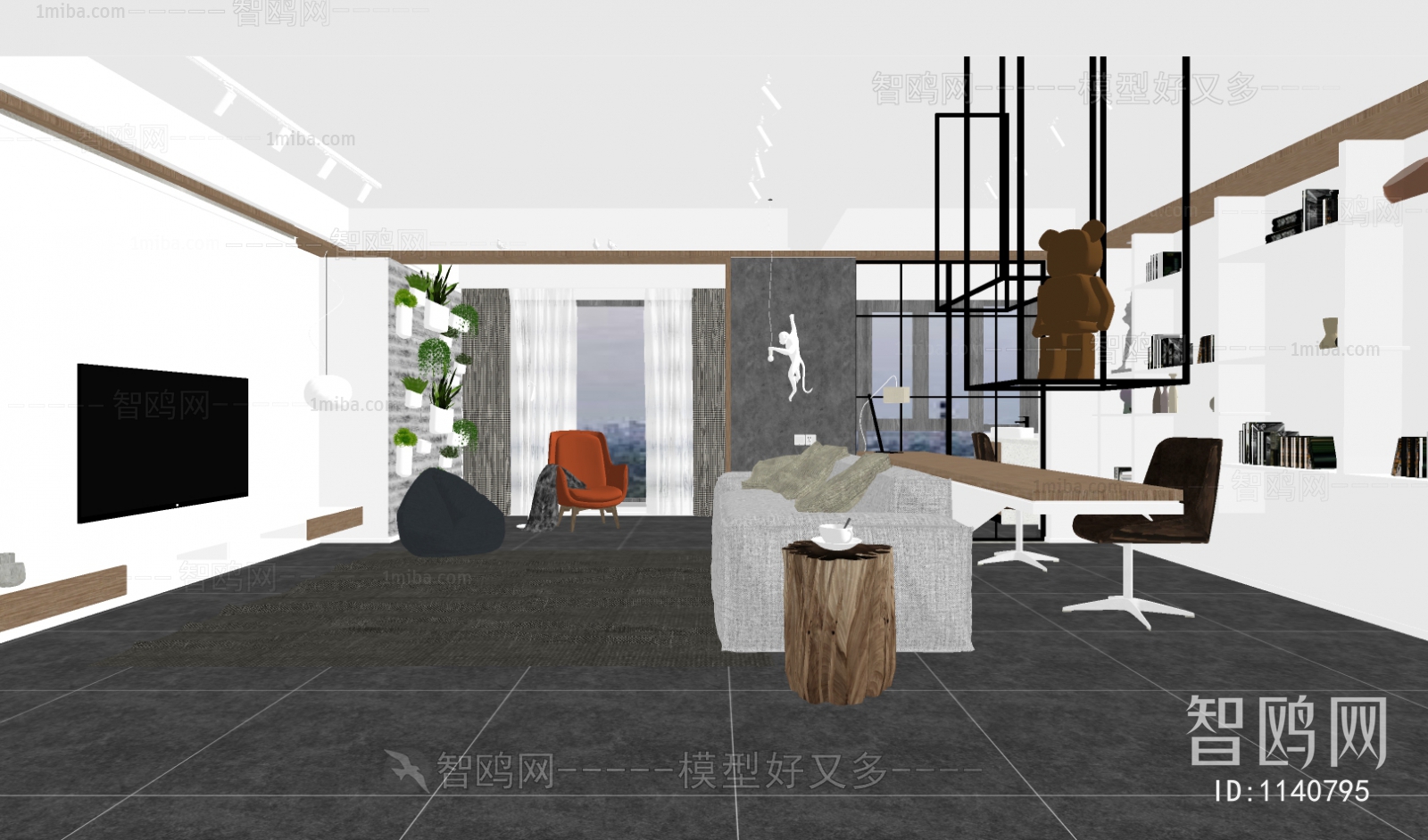 Modern A Living Room