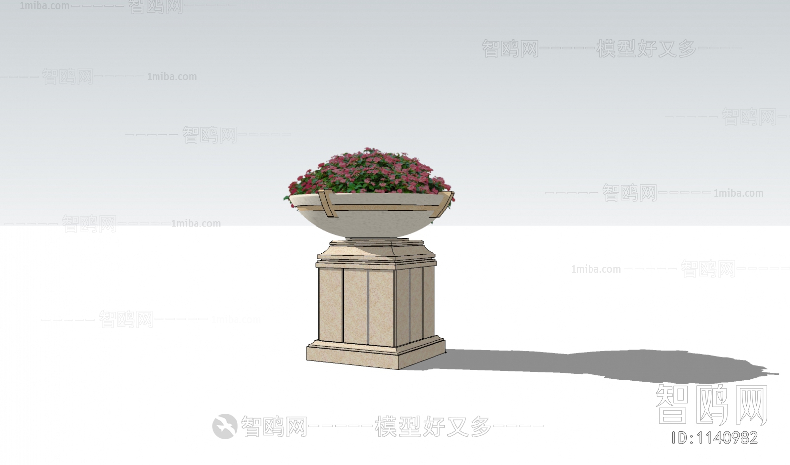 New Classical Style Potted Green Plant