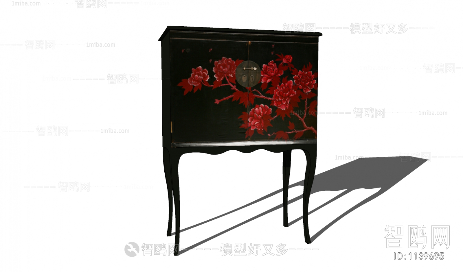 Chinese Style Retro Style Side Cabinet