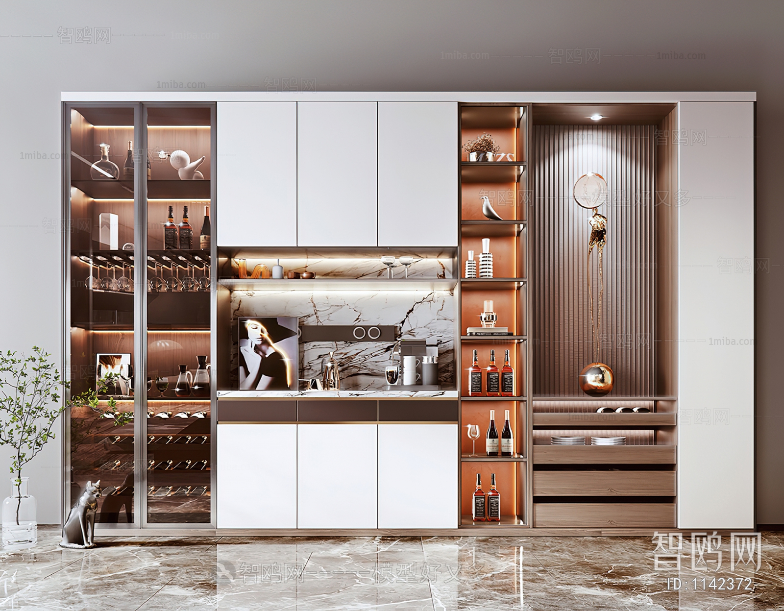 Modern Wine Cabinet