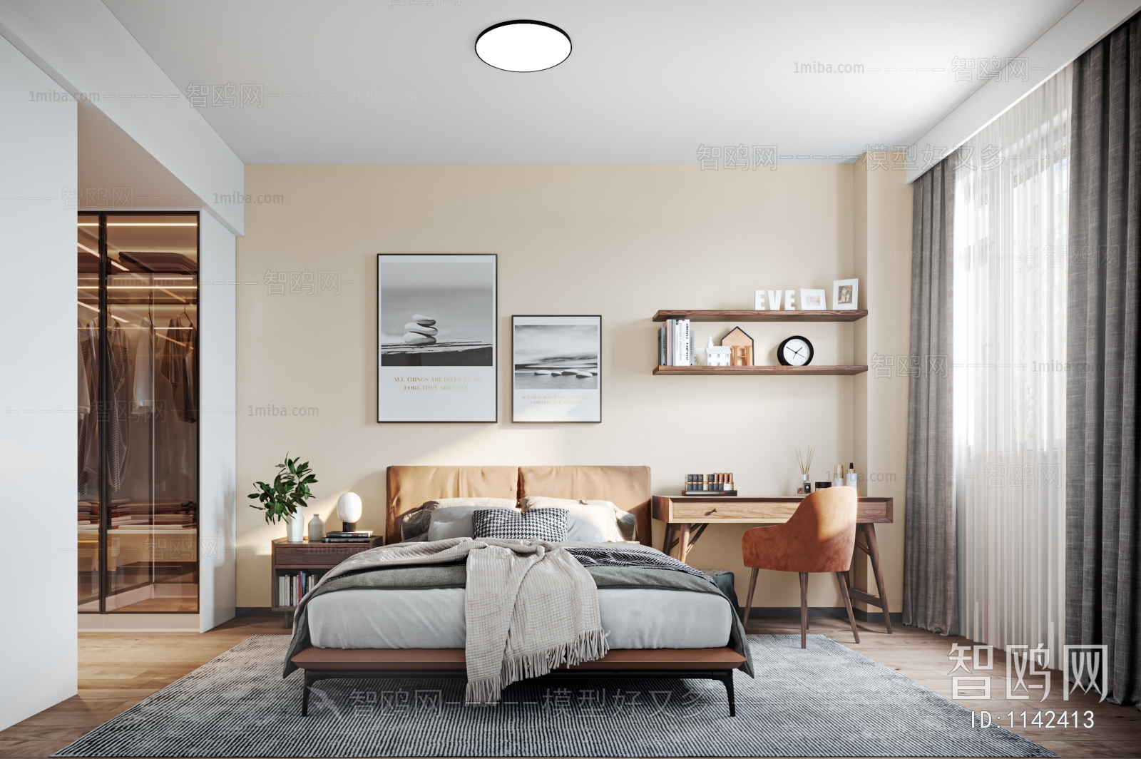 Nordic Style Bedroom