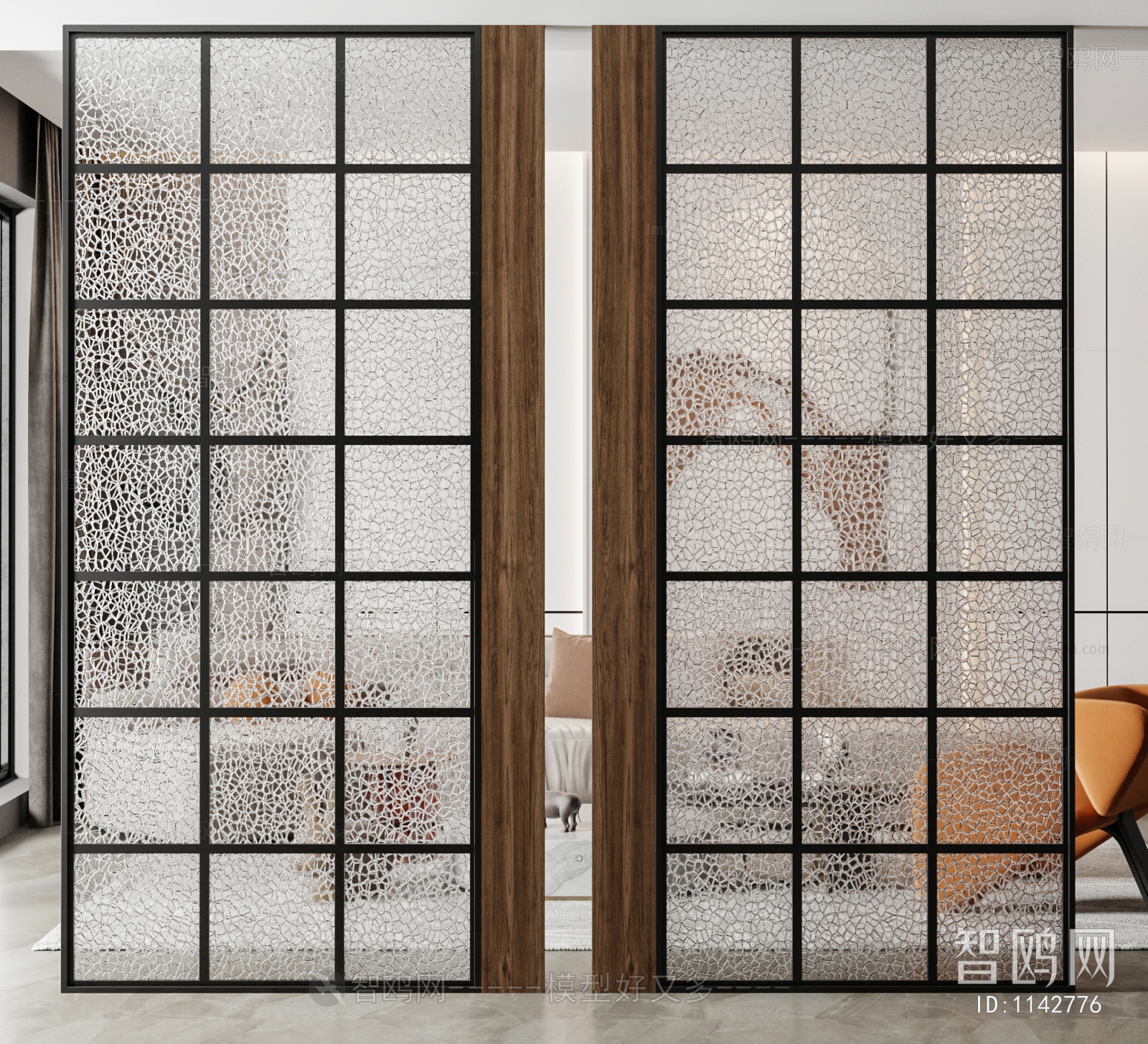 Modern Glass Screen Partition