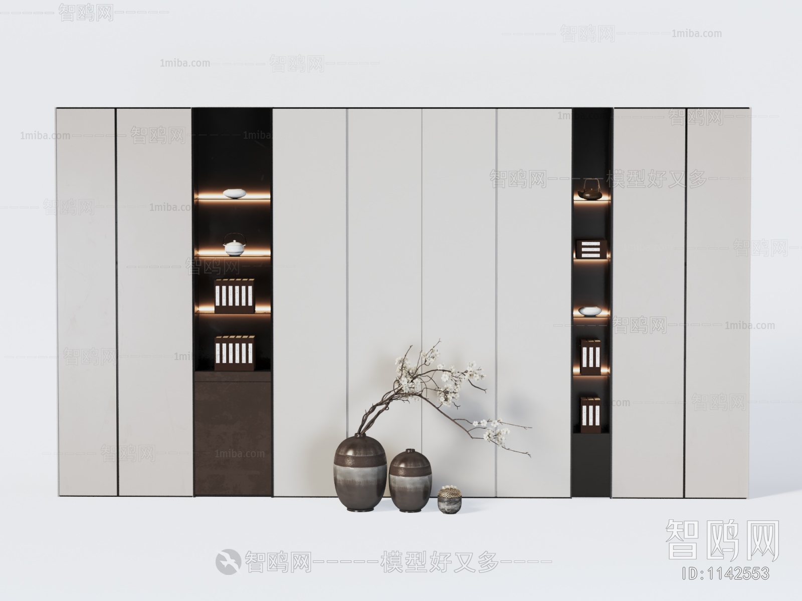 New Chinese Style Bookcase