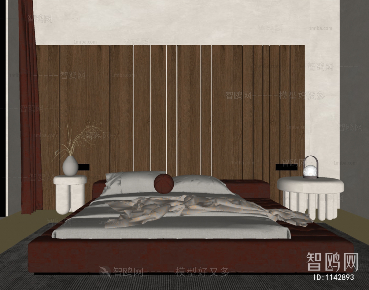 Wabi-sabi Style Bedroom