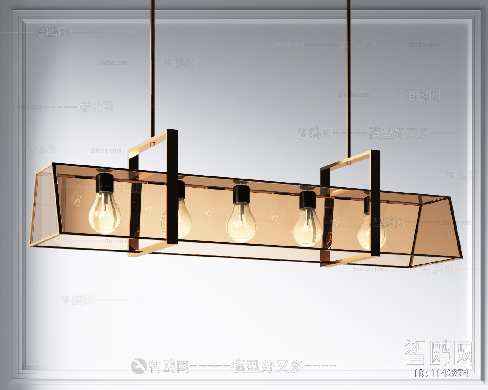 Modern Long Chandelier