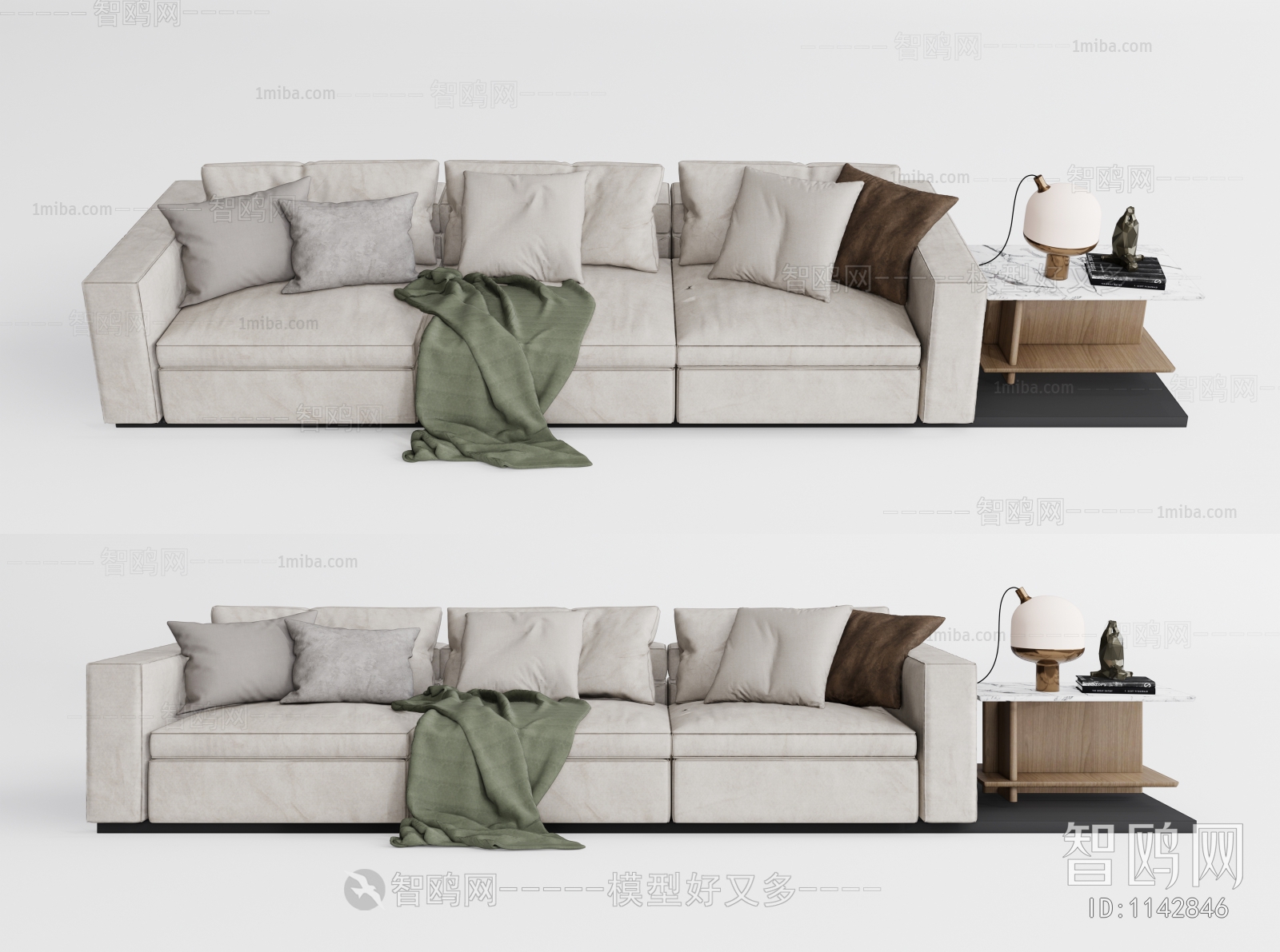 Modern Three-seat Sofa