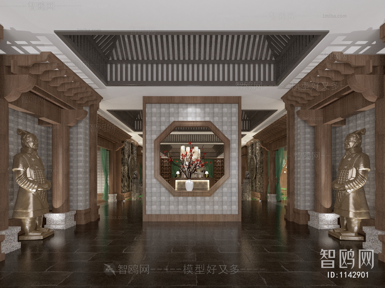 New Chinese Style Hotel Space