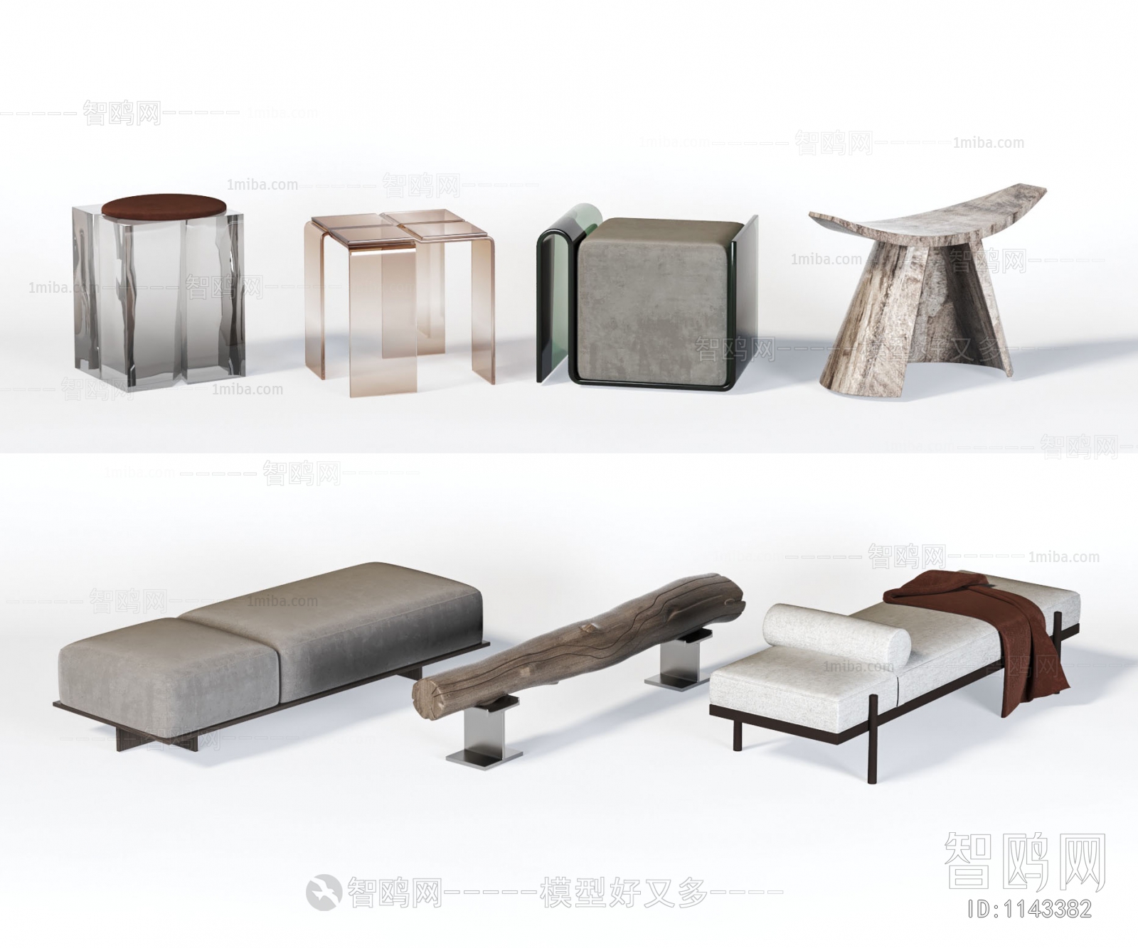 New Chinese Style Bench