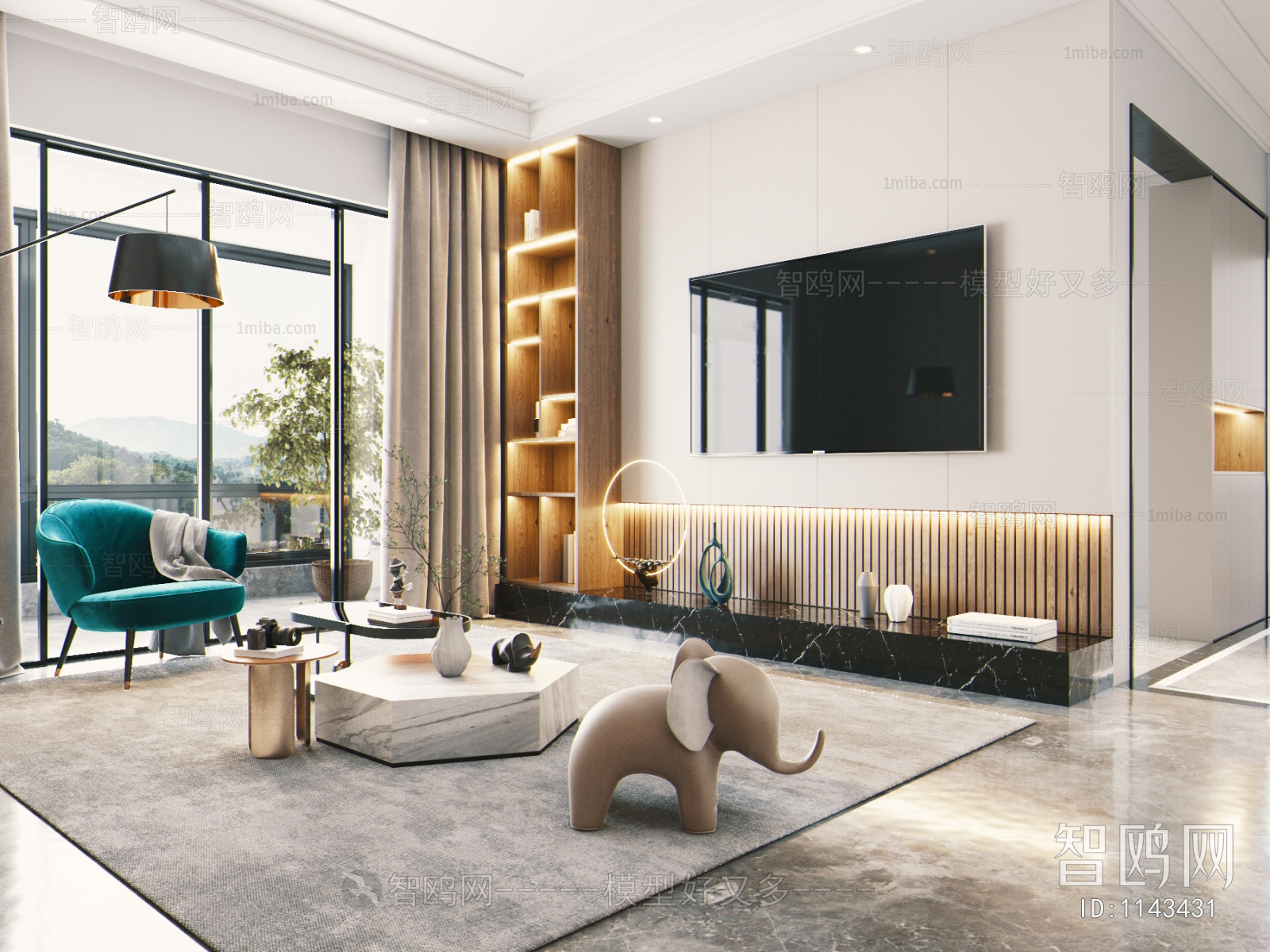 Modern A Living Room