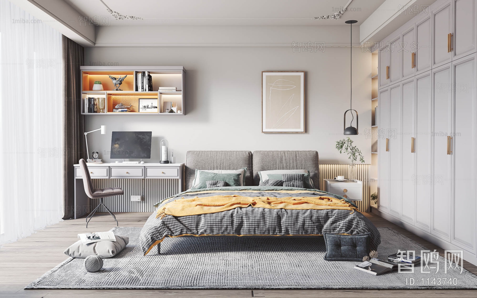 Nordic Style Bedroom