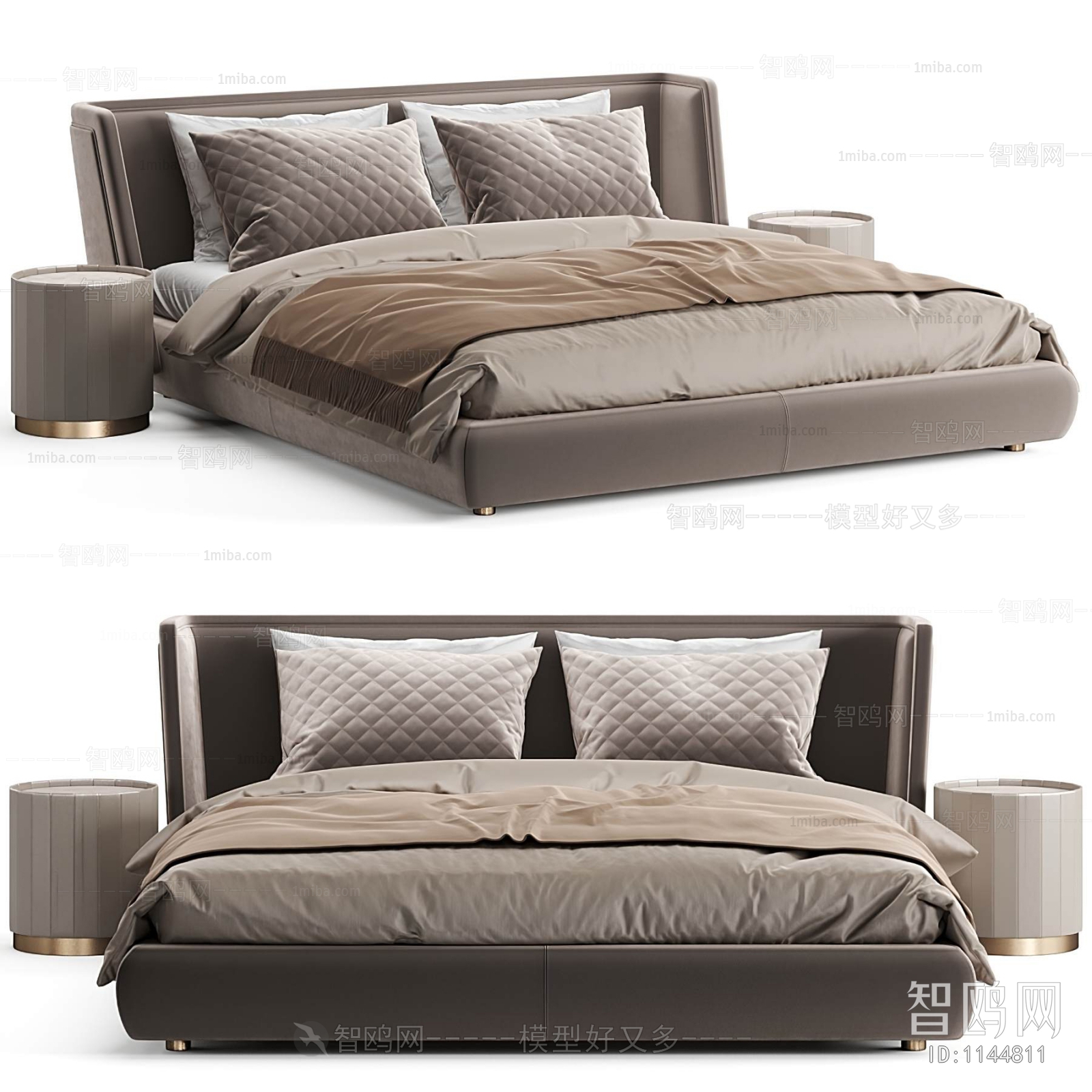 Modern Double Bed