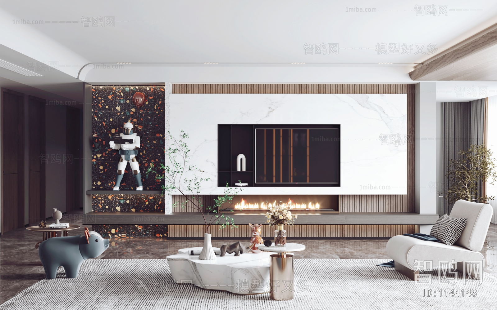 Modern A Living Room