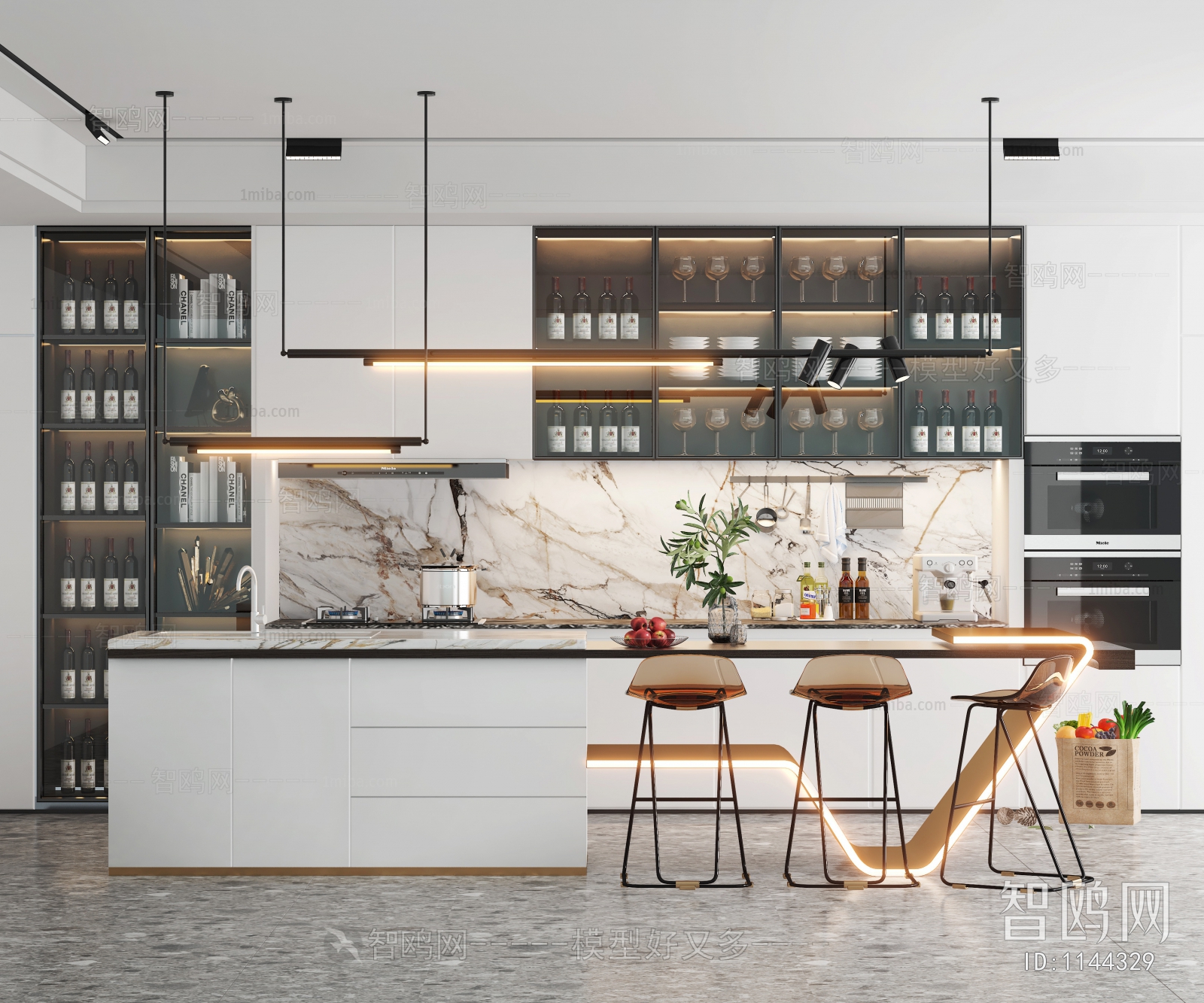 Modern Open Kitchen