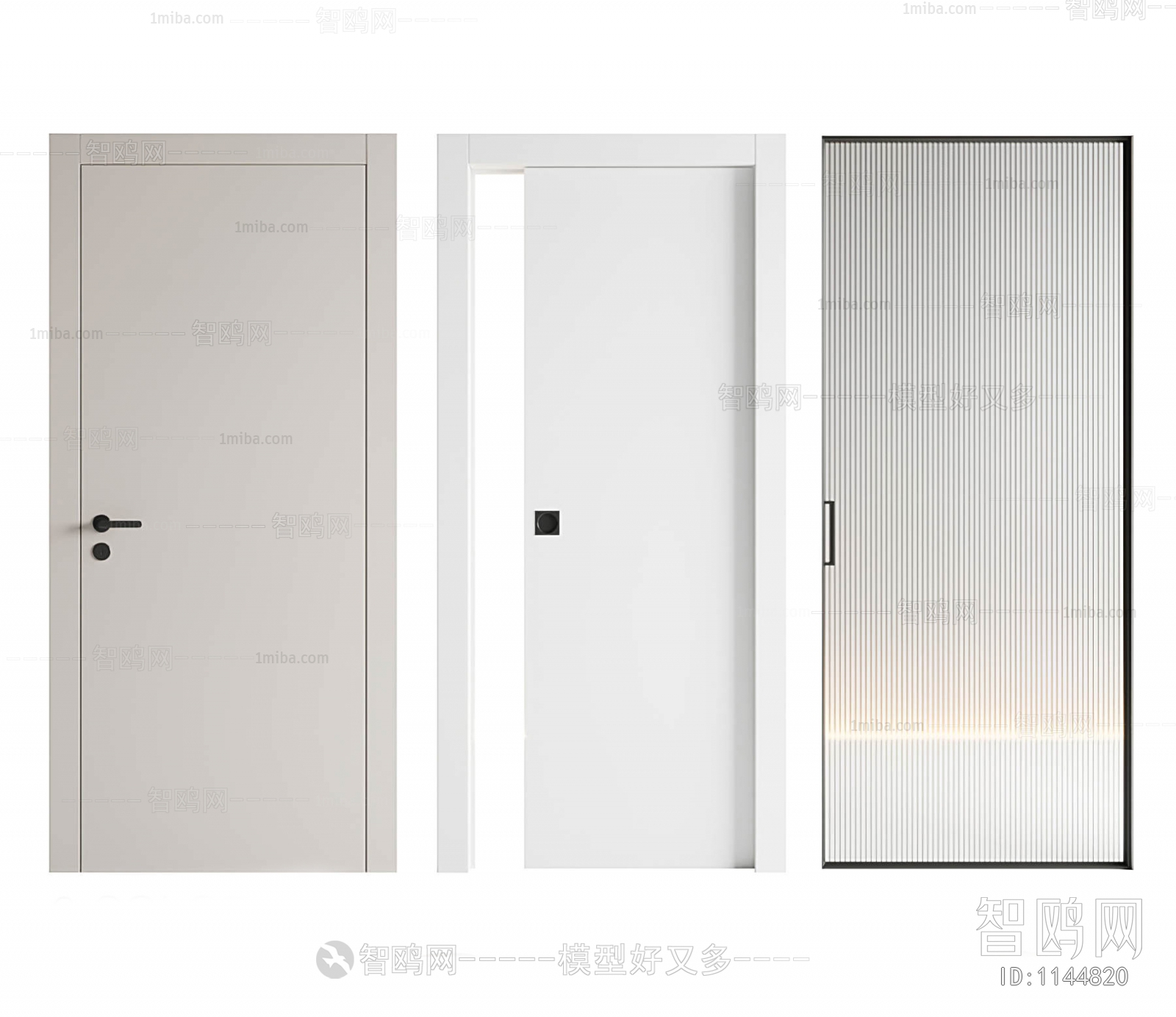 Modern Single Door