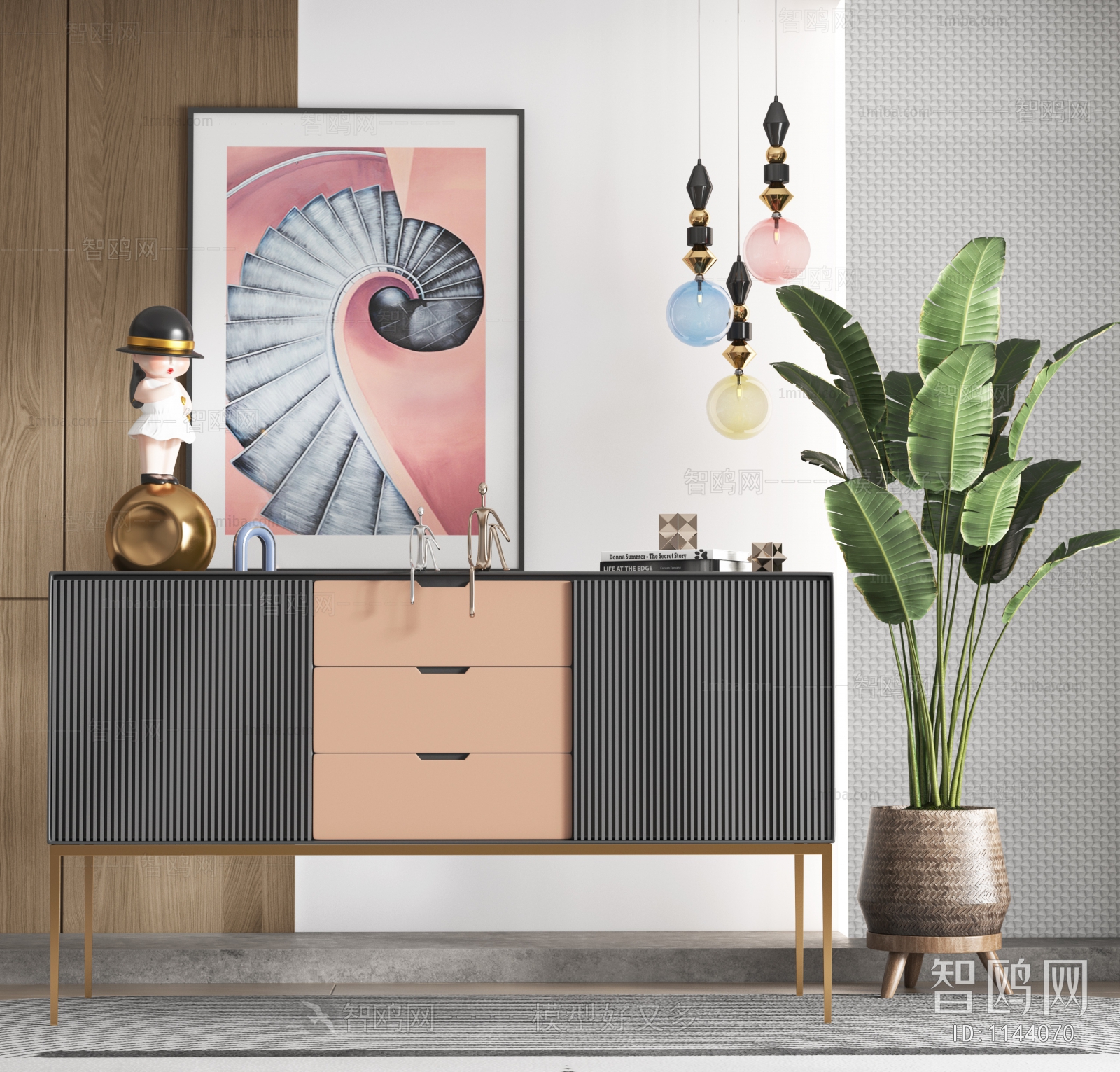 Modern Decorative Cabinet