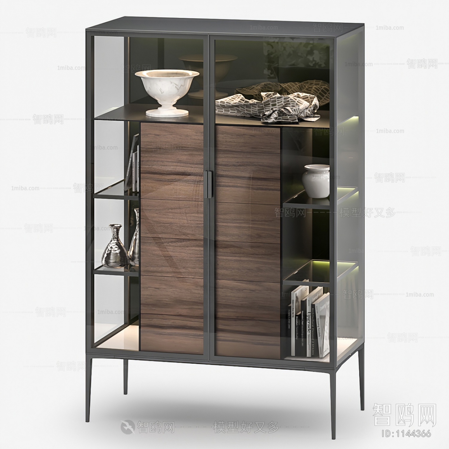 New Chinese Style Decorative Cabinet