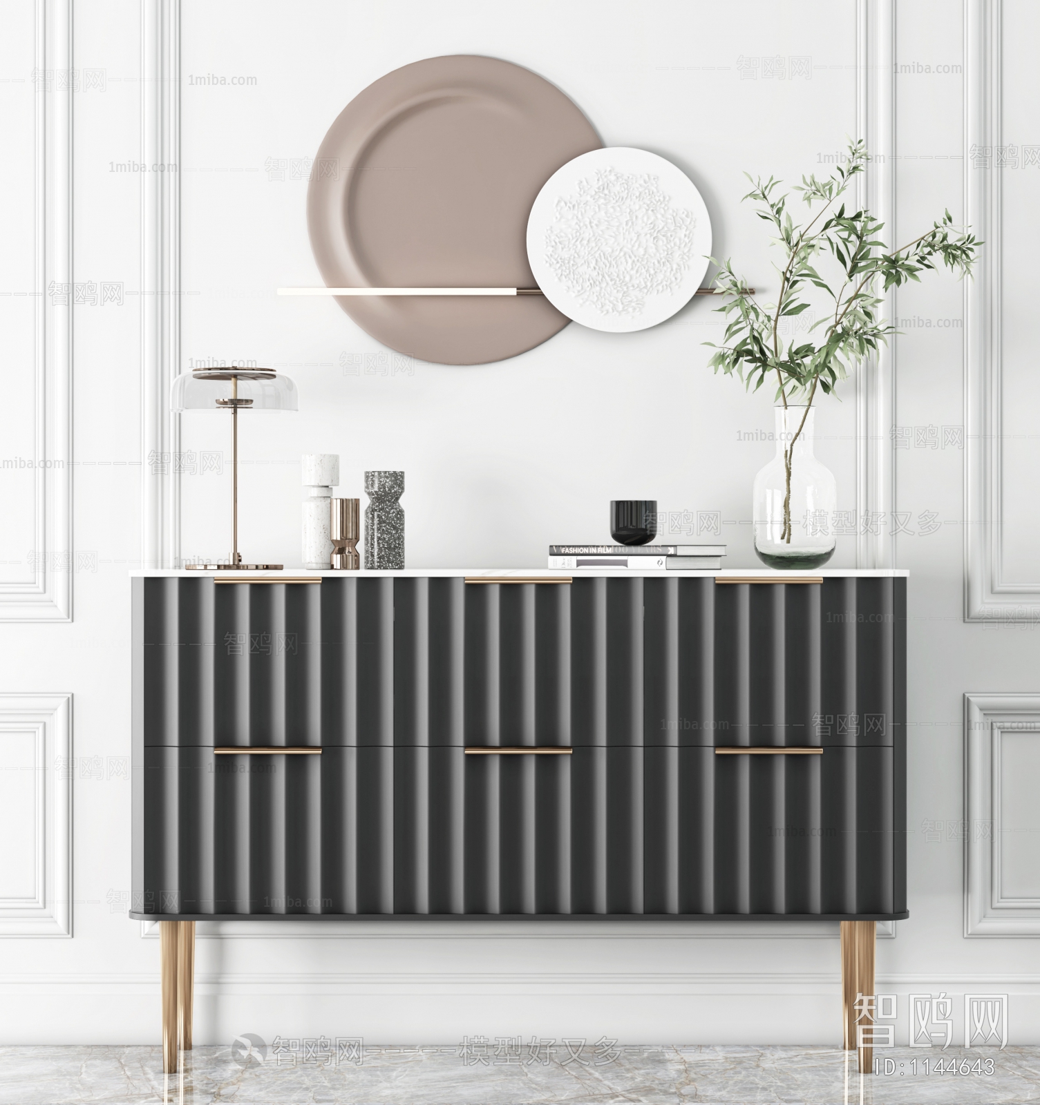 Modern Side Cabinet/Entrance Cabinet