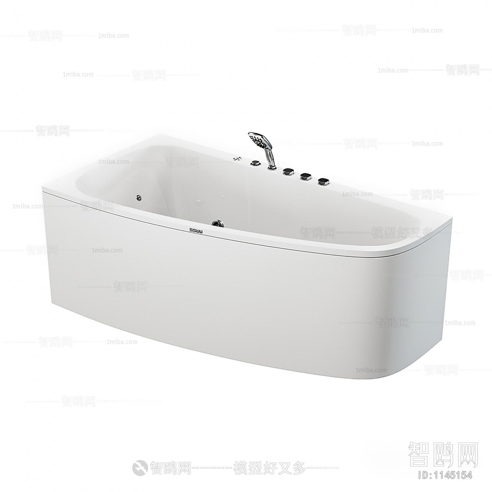 Modern Bathtub