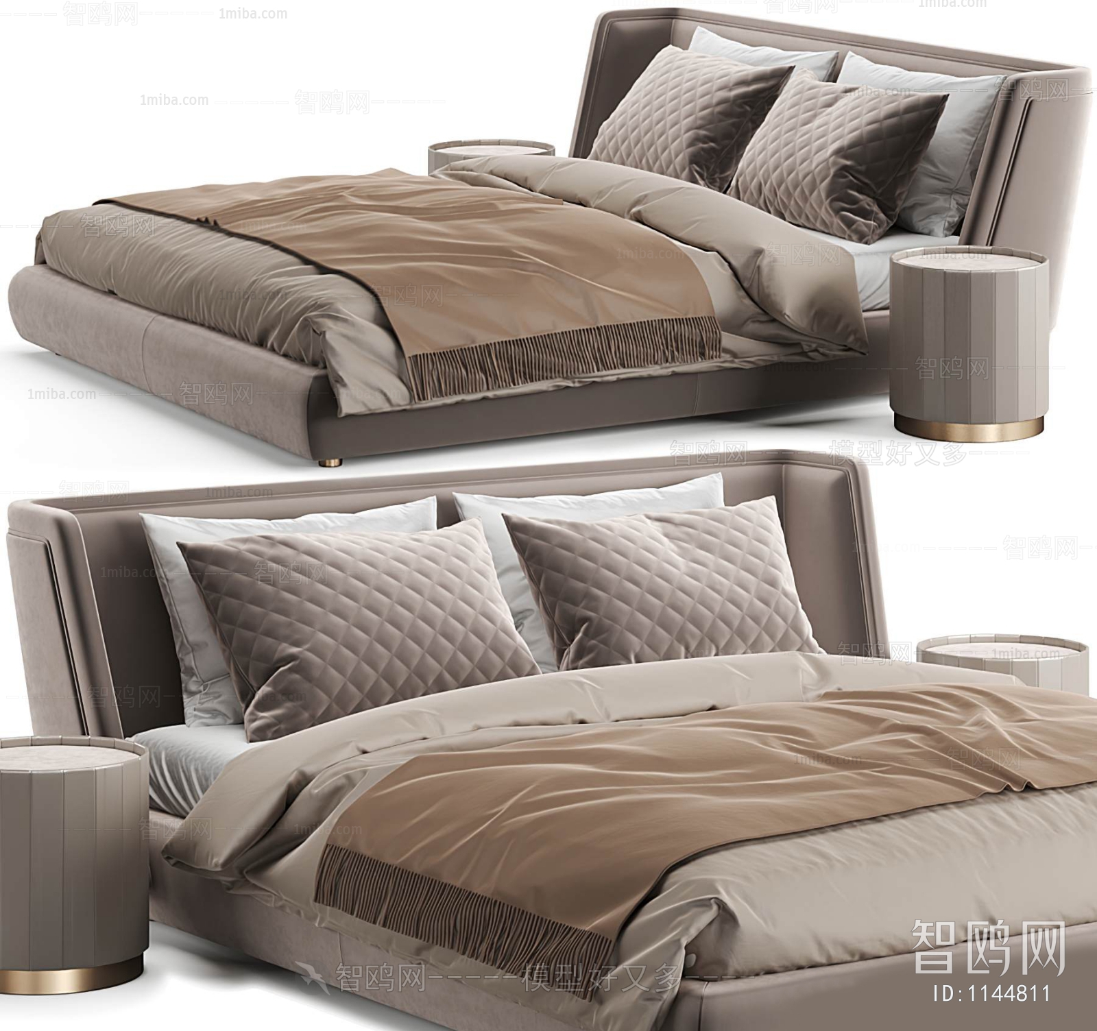 Modern Double Bed