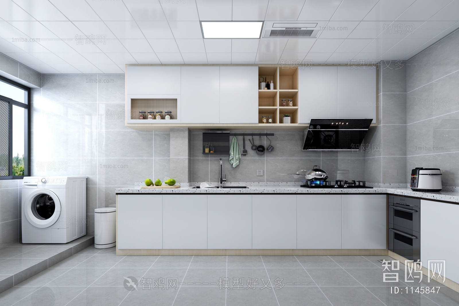 Modern The Kitchen