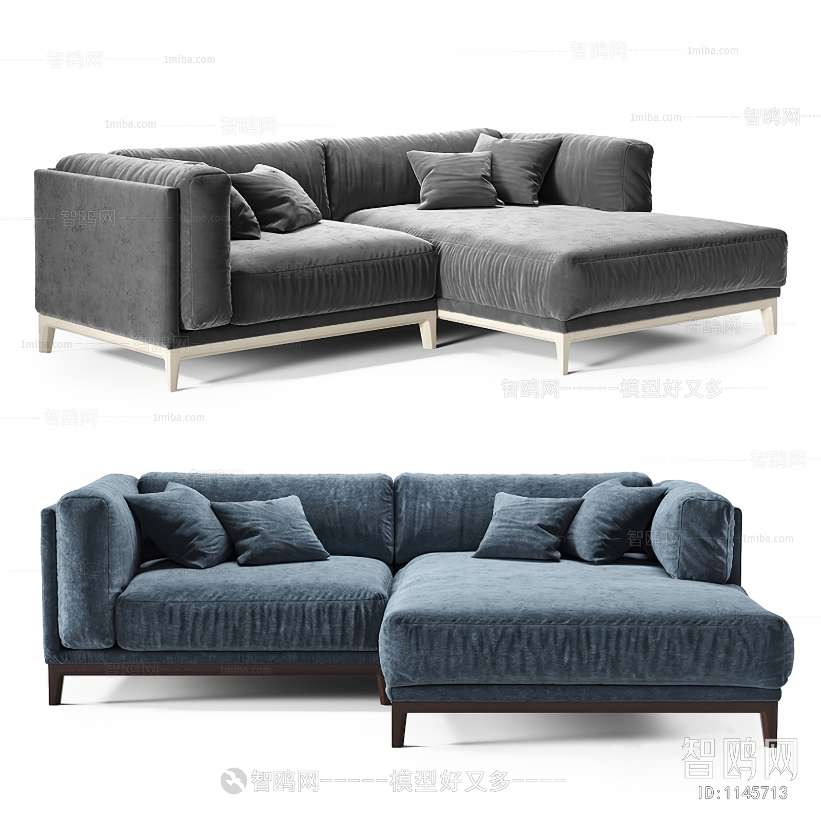 Modern Multi Person Sofa