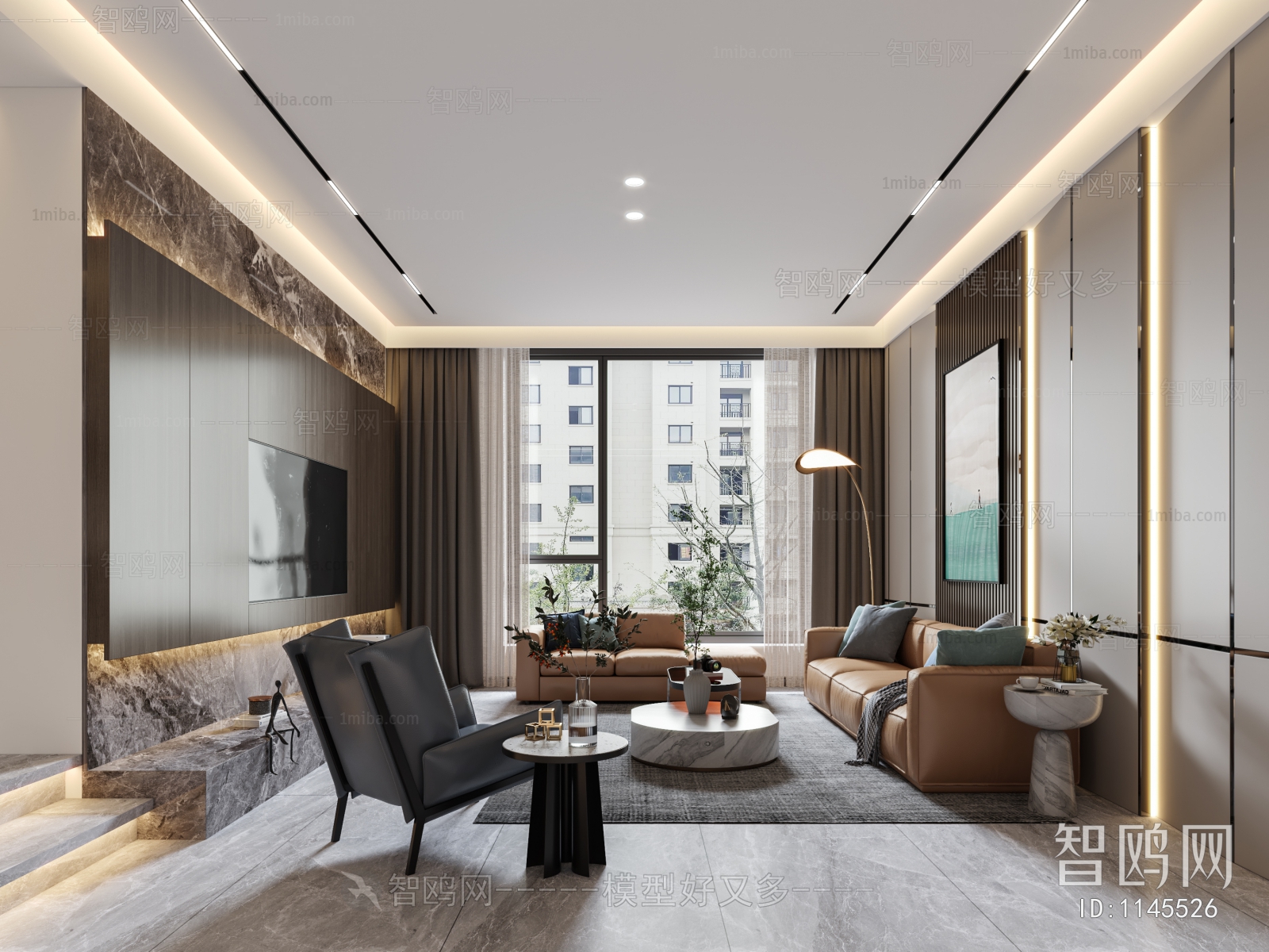 Modern A Living Room