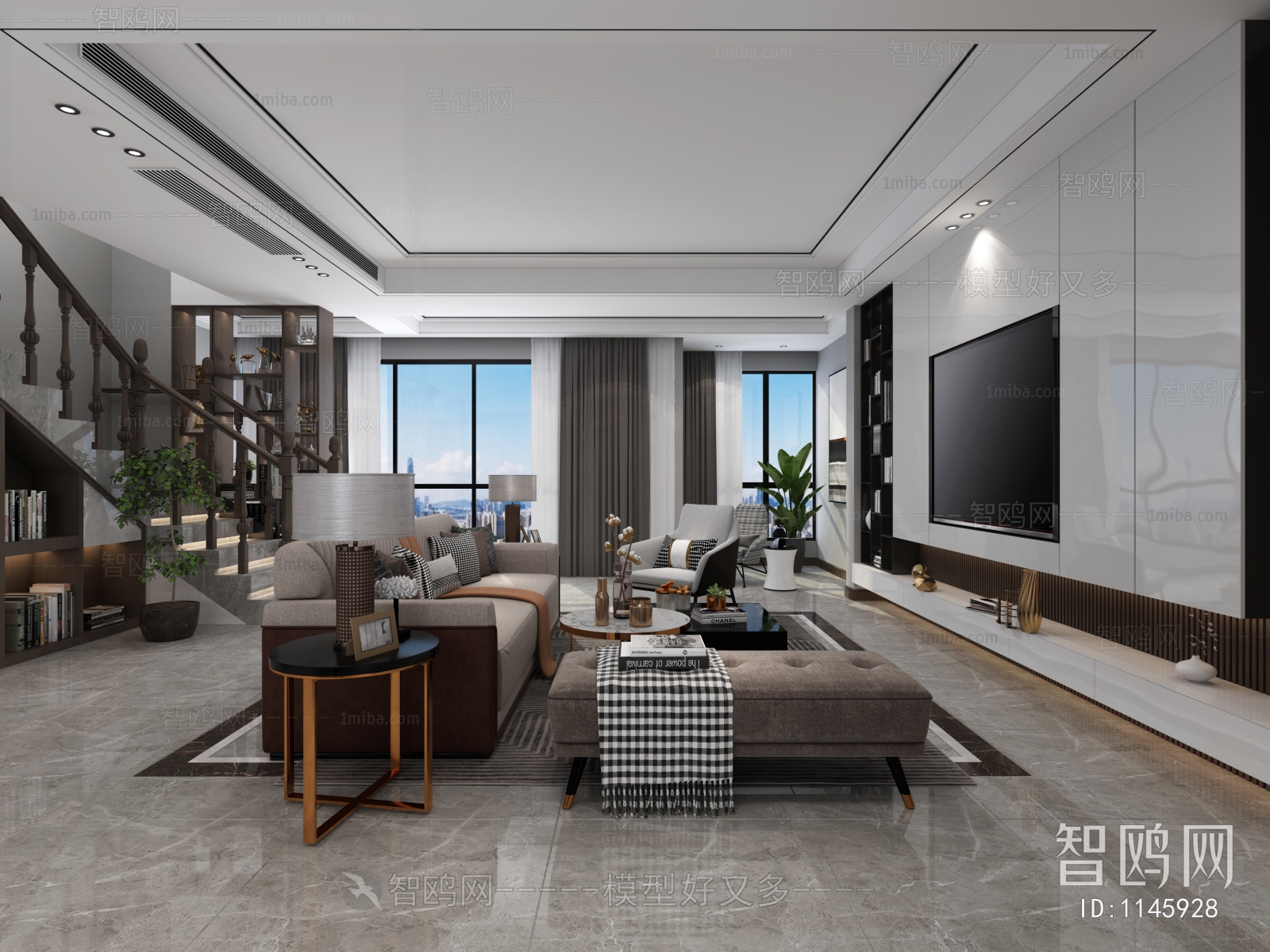 Modern A Living Room