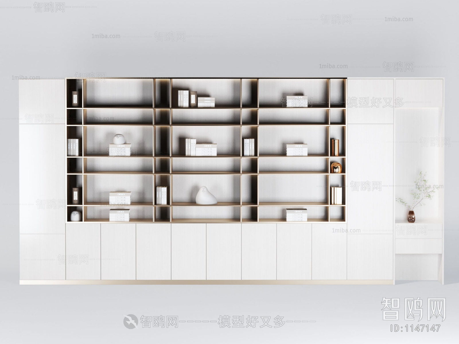 New Chinese Style Bookcase