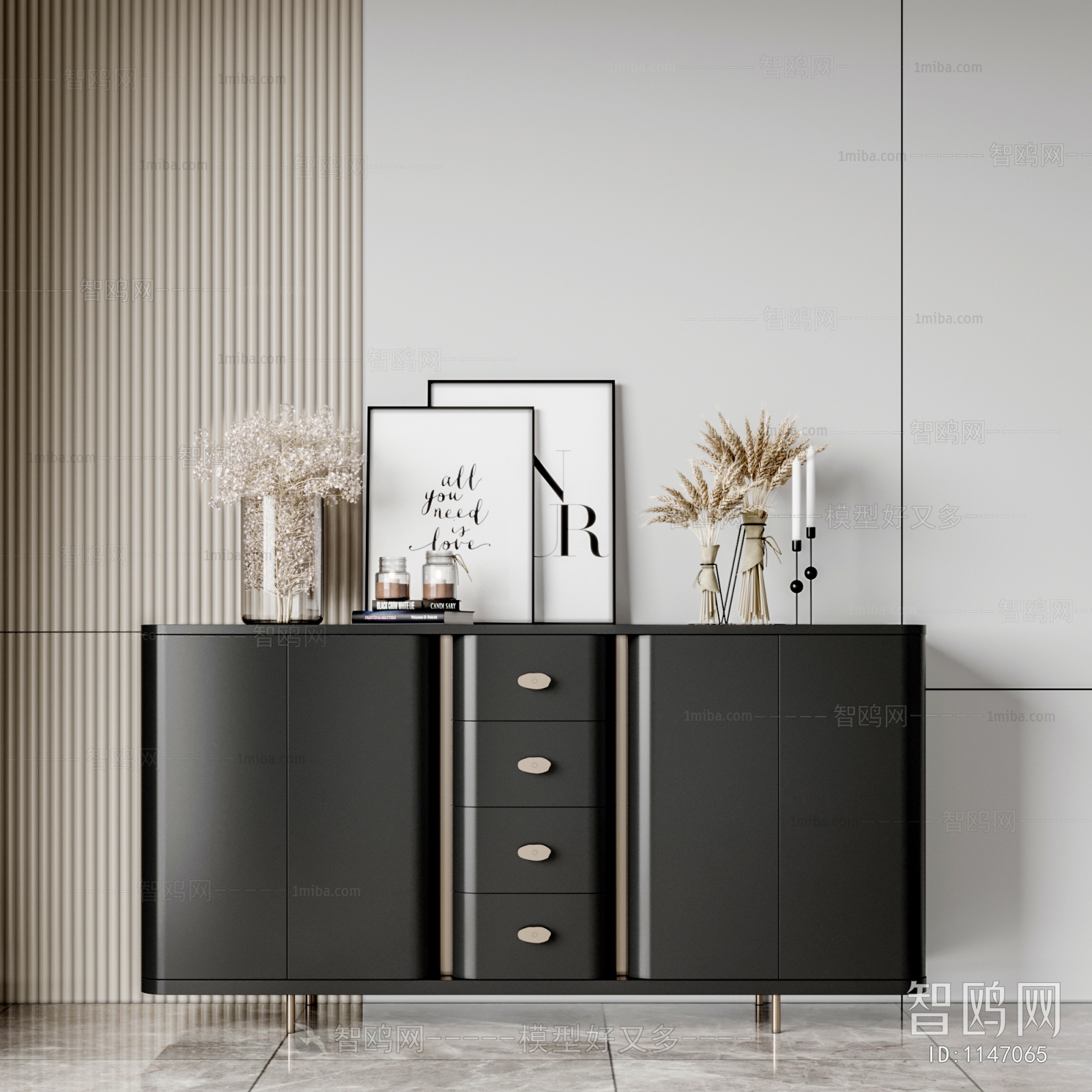 Modern Side Cabinet/Entrance Cabinet