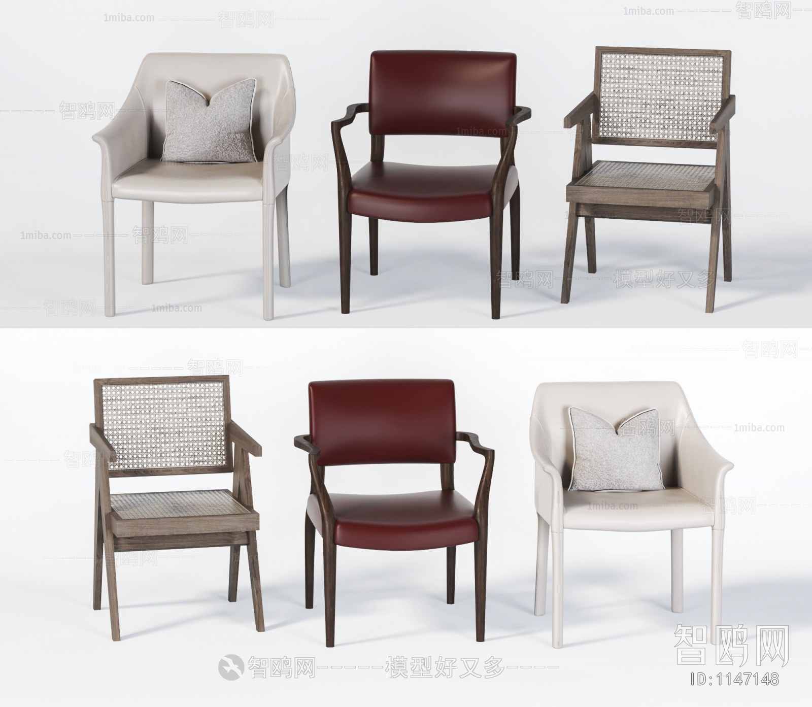 New Chinese Style Single Chair