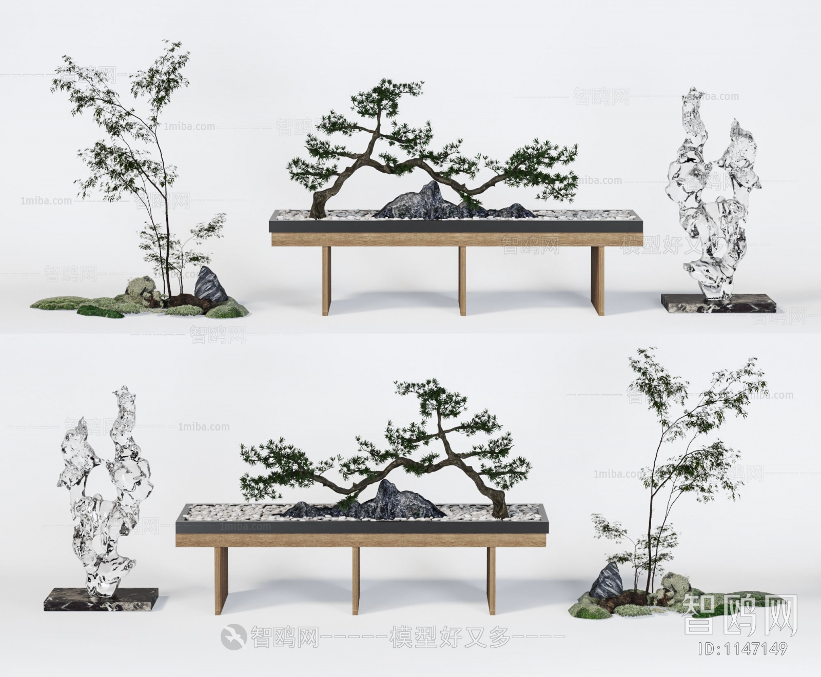 New Chinese Style Bonsai