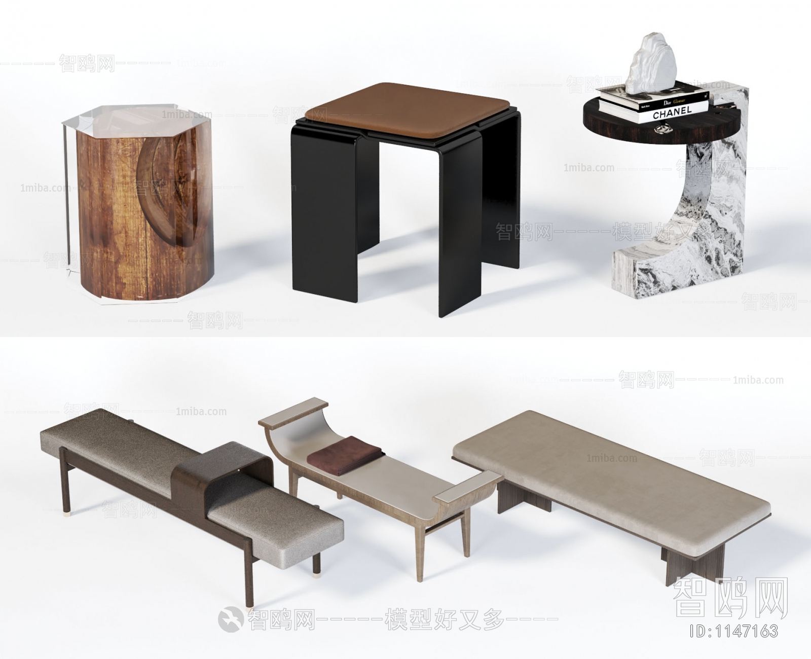 New Chinese Style Bench