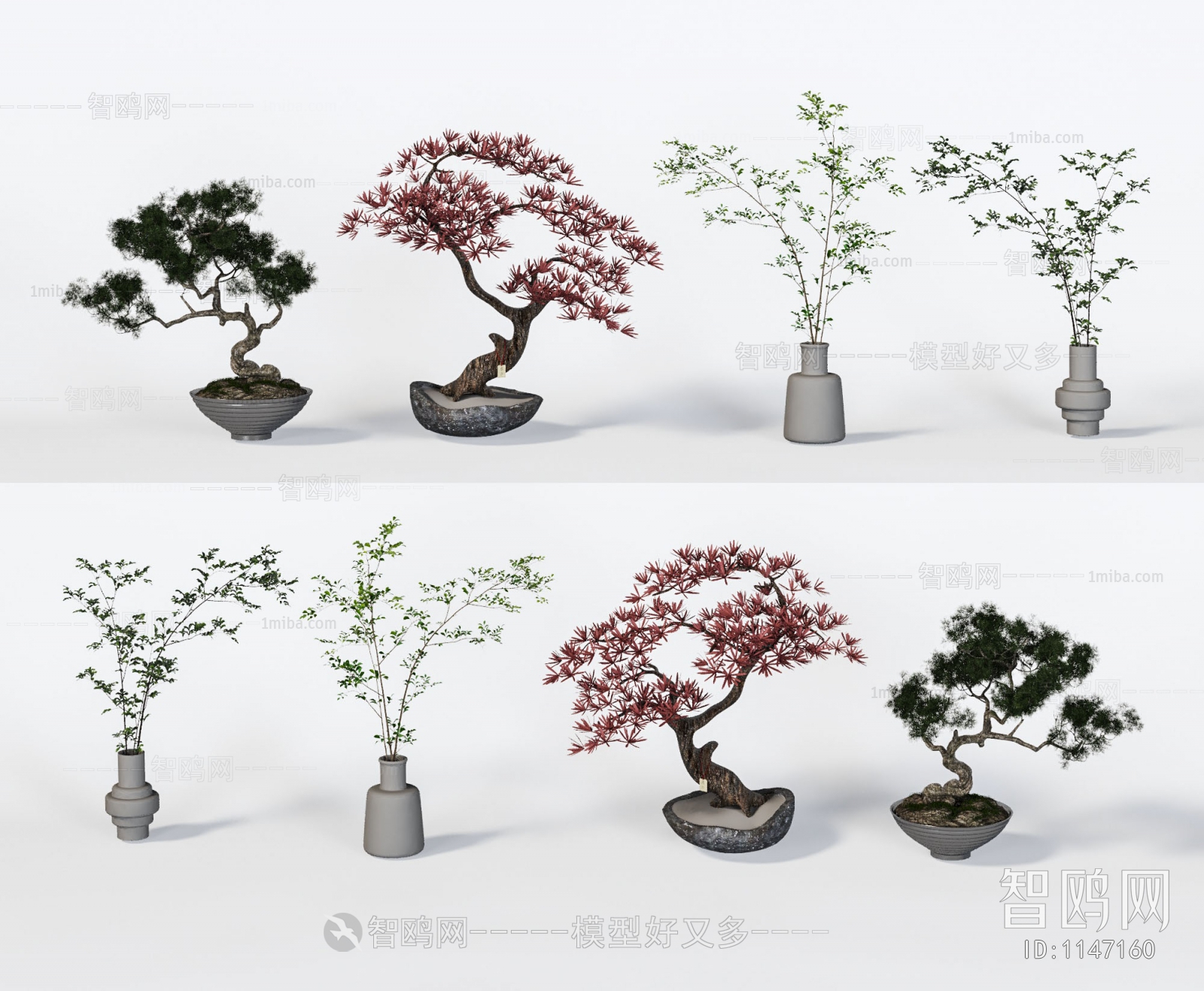 New Chinese Style Bonsai