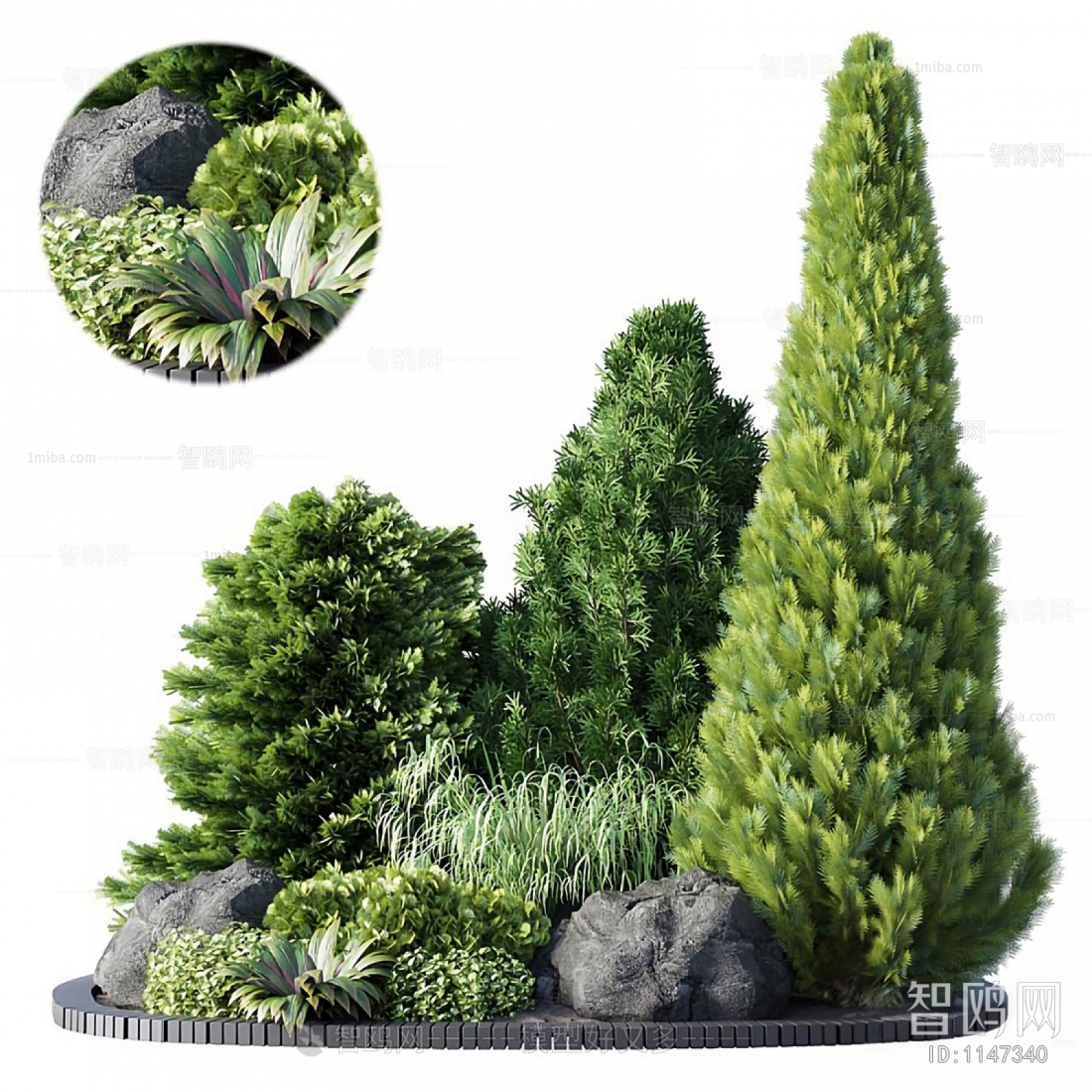 Modern Shrubbery