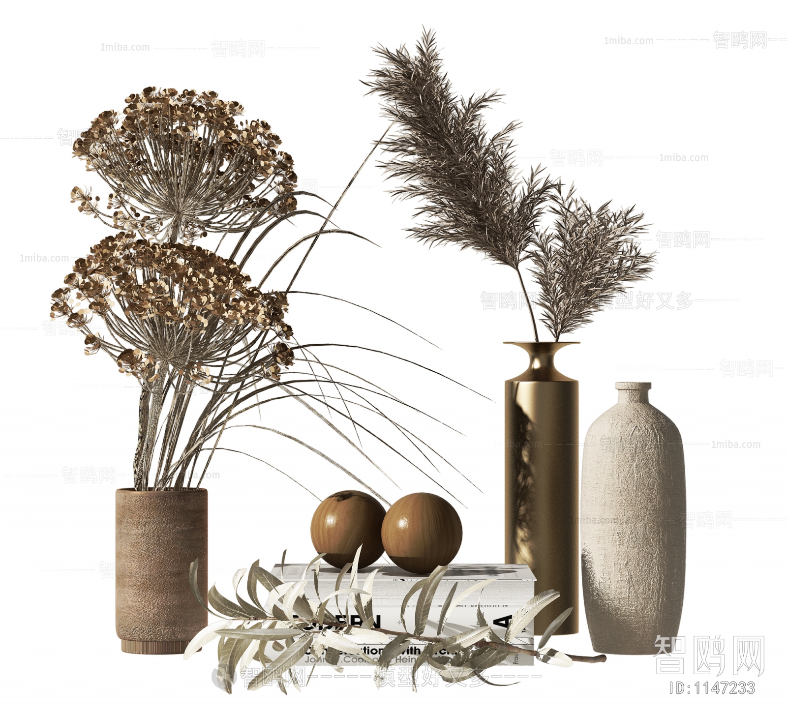 Wabi-sabi Style Decorative Set