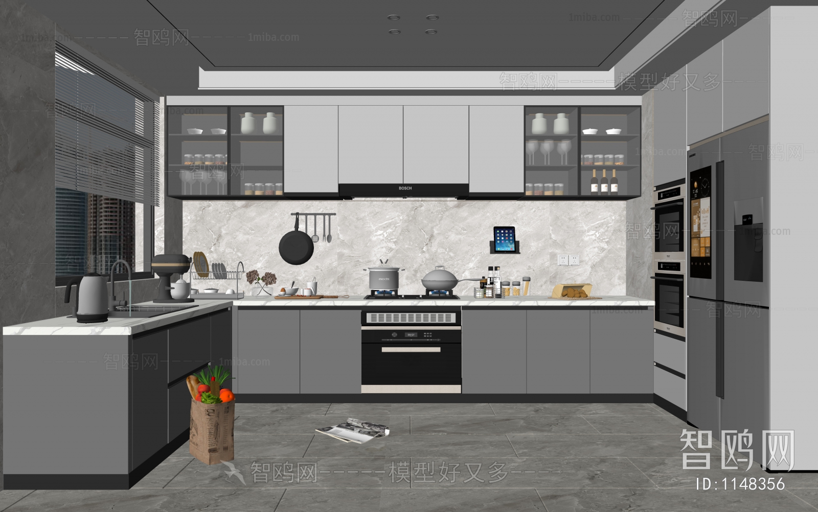 Modern The Kitchen