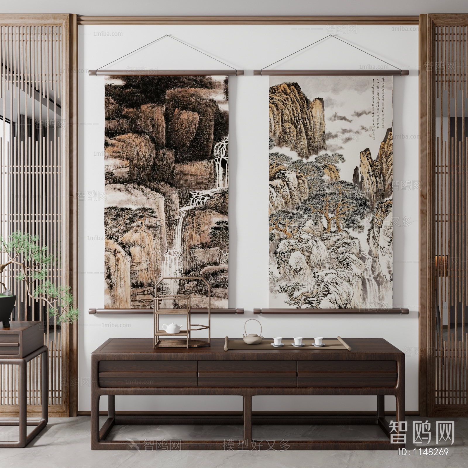 New Chinese Style Painting