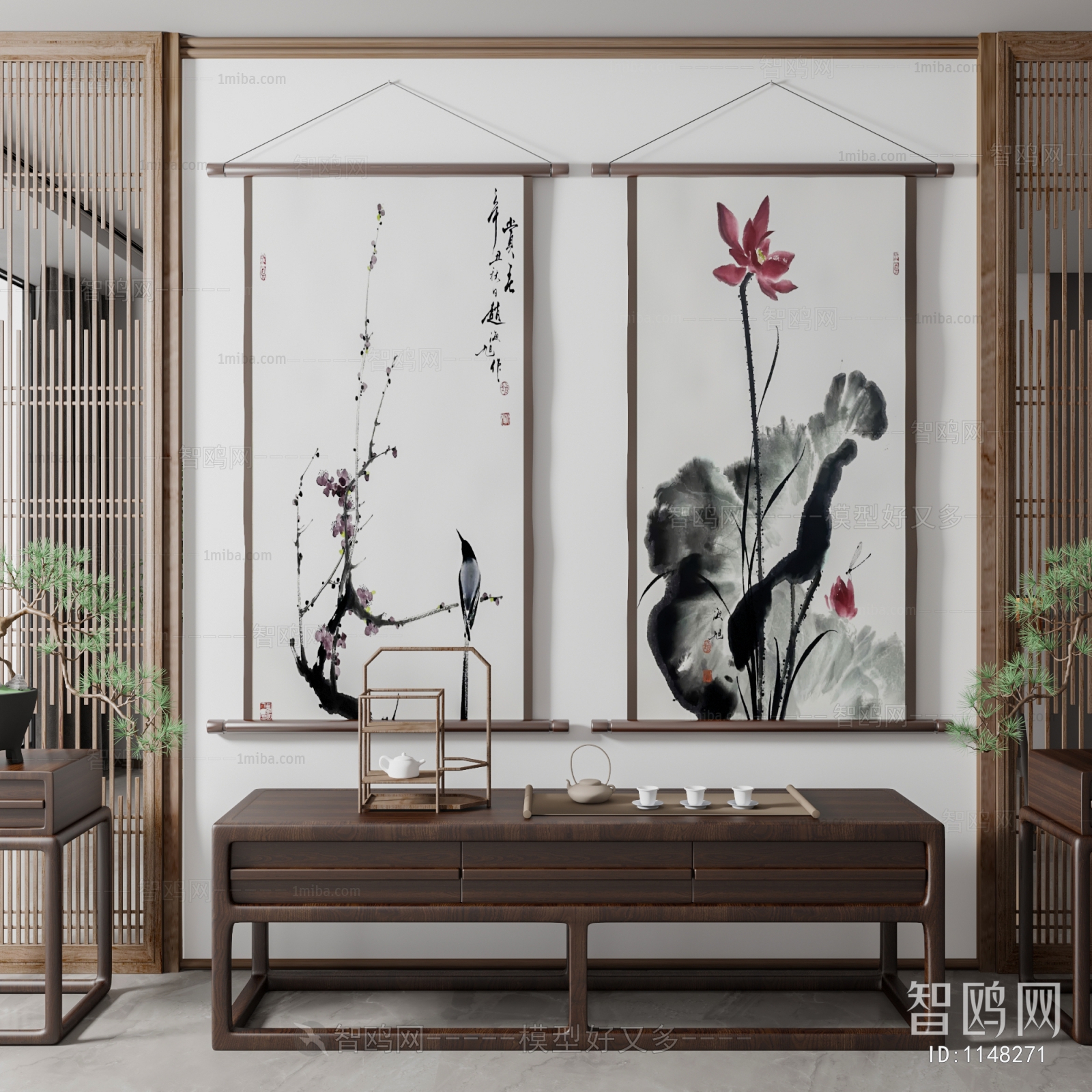 New Chinese Style Painting