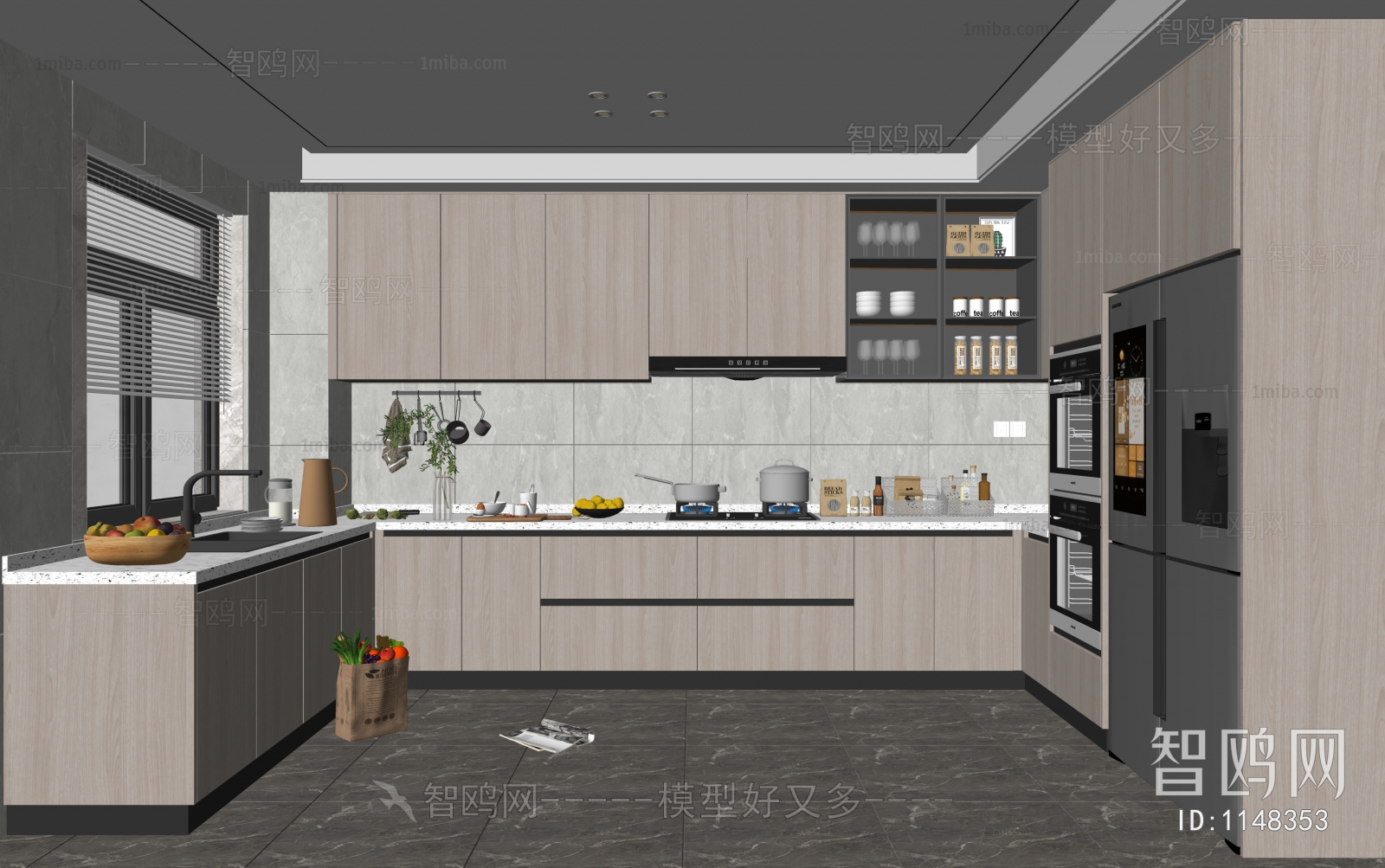 Modern The Kitchen