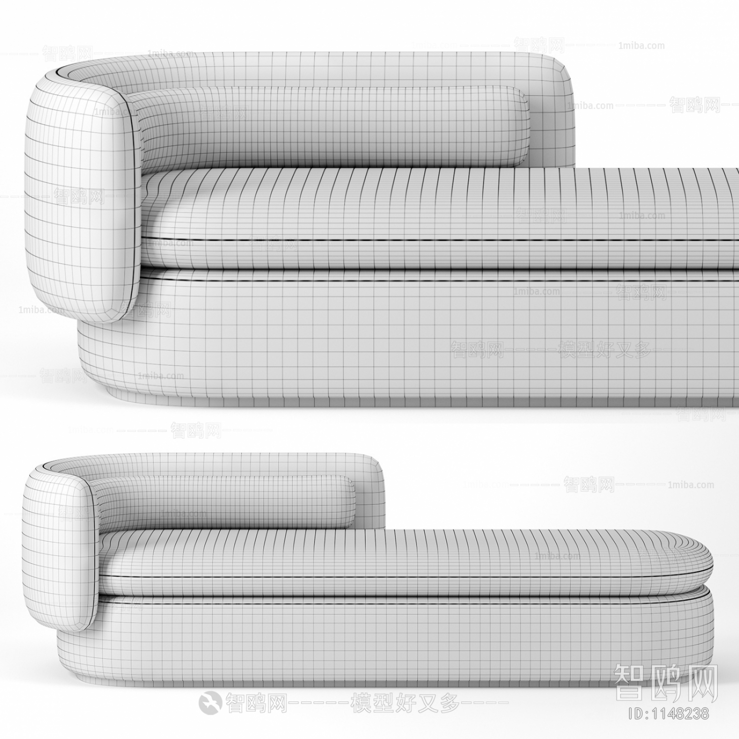 Modern Multi Person Sofa