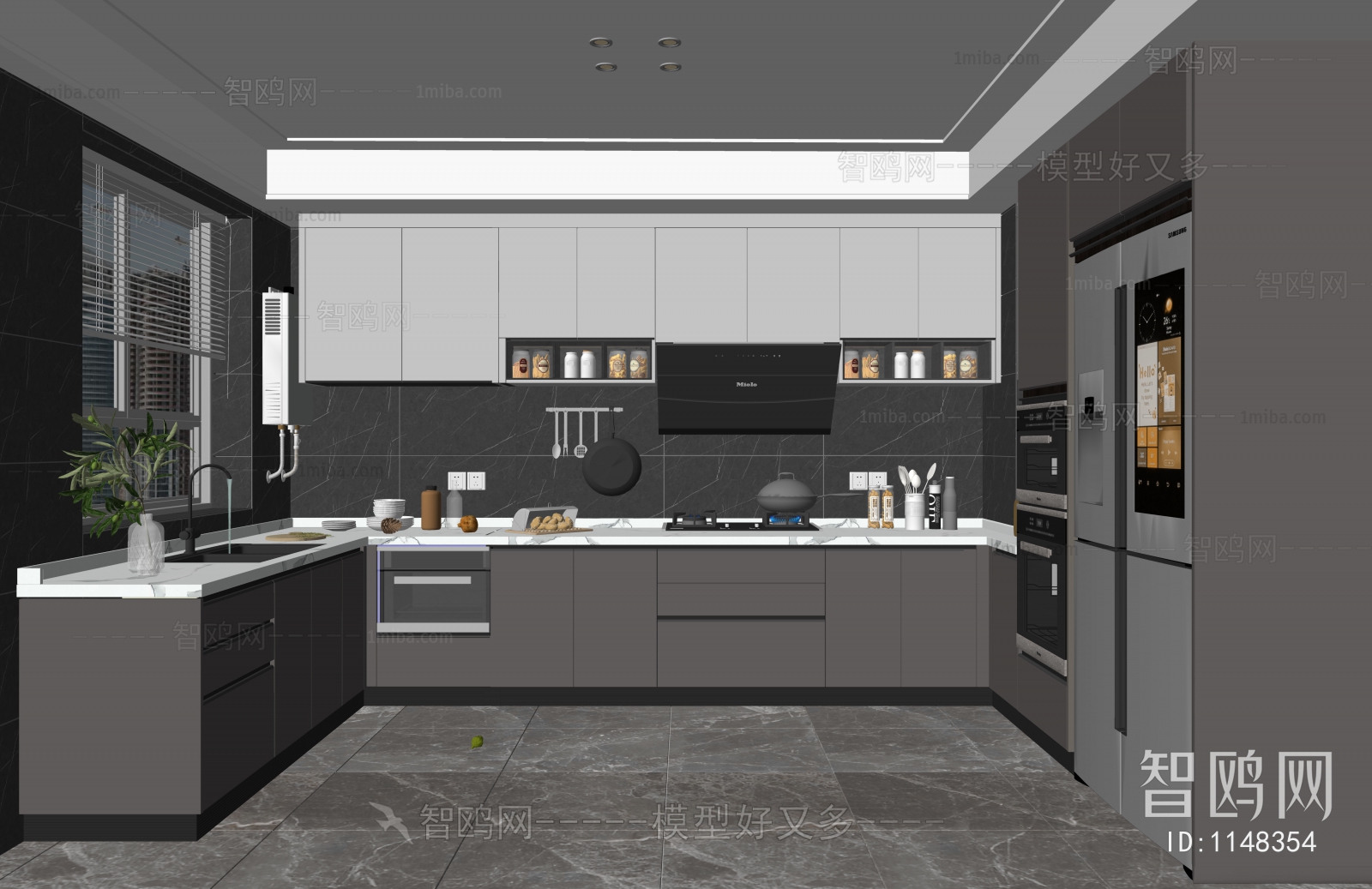 Modern The Kitchen