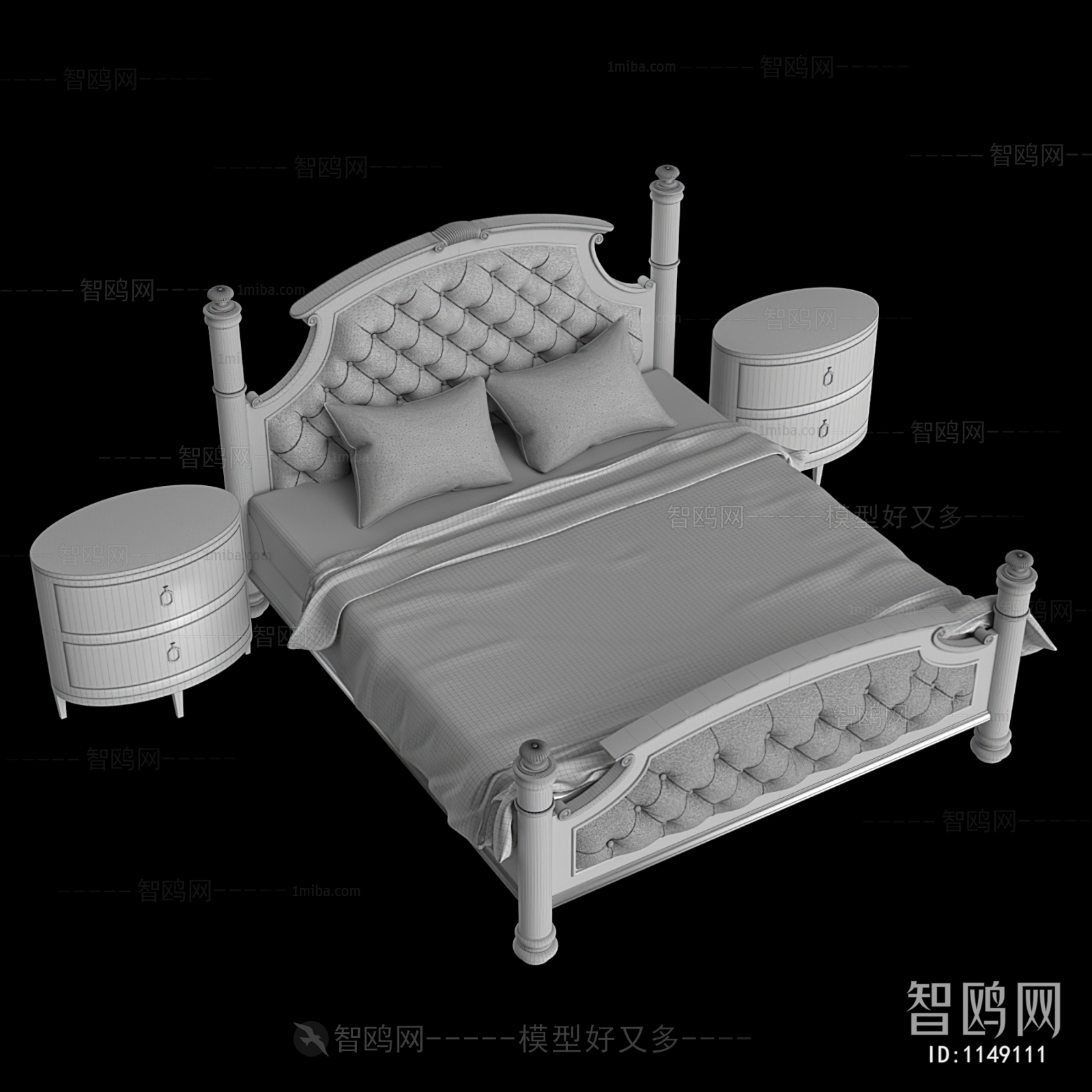 American Style Double Bed