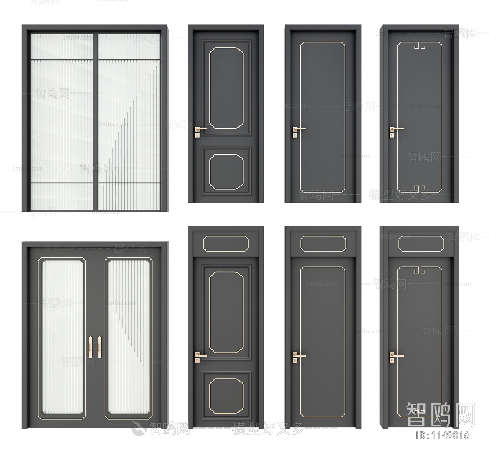 New Chinese Style Door